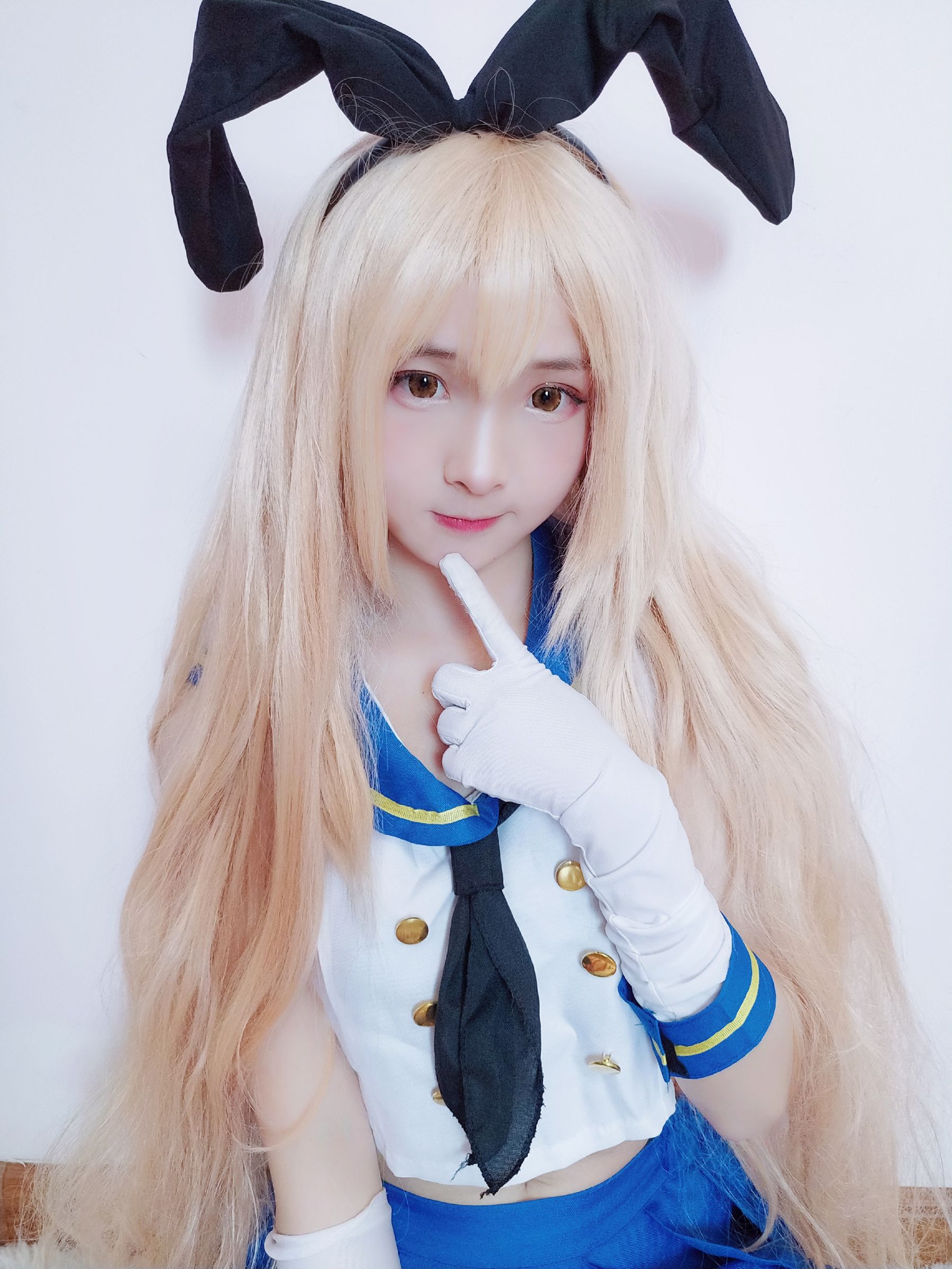二次元美女古川kagura 岛风 Cosplay-第30张
