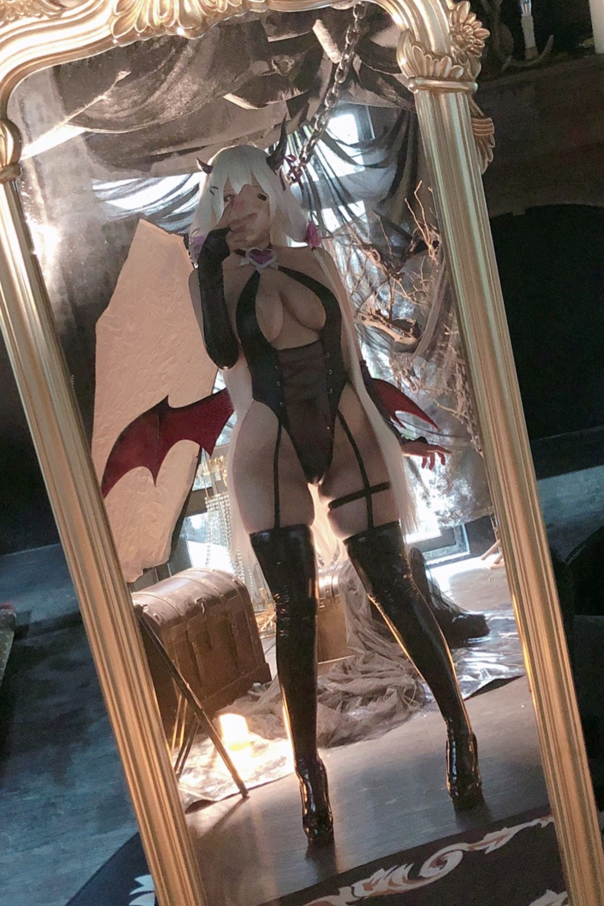 高颜值coser念念_D – 常闇小恶魔 Cosplay-第4张