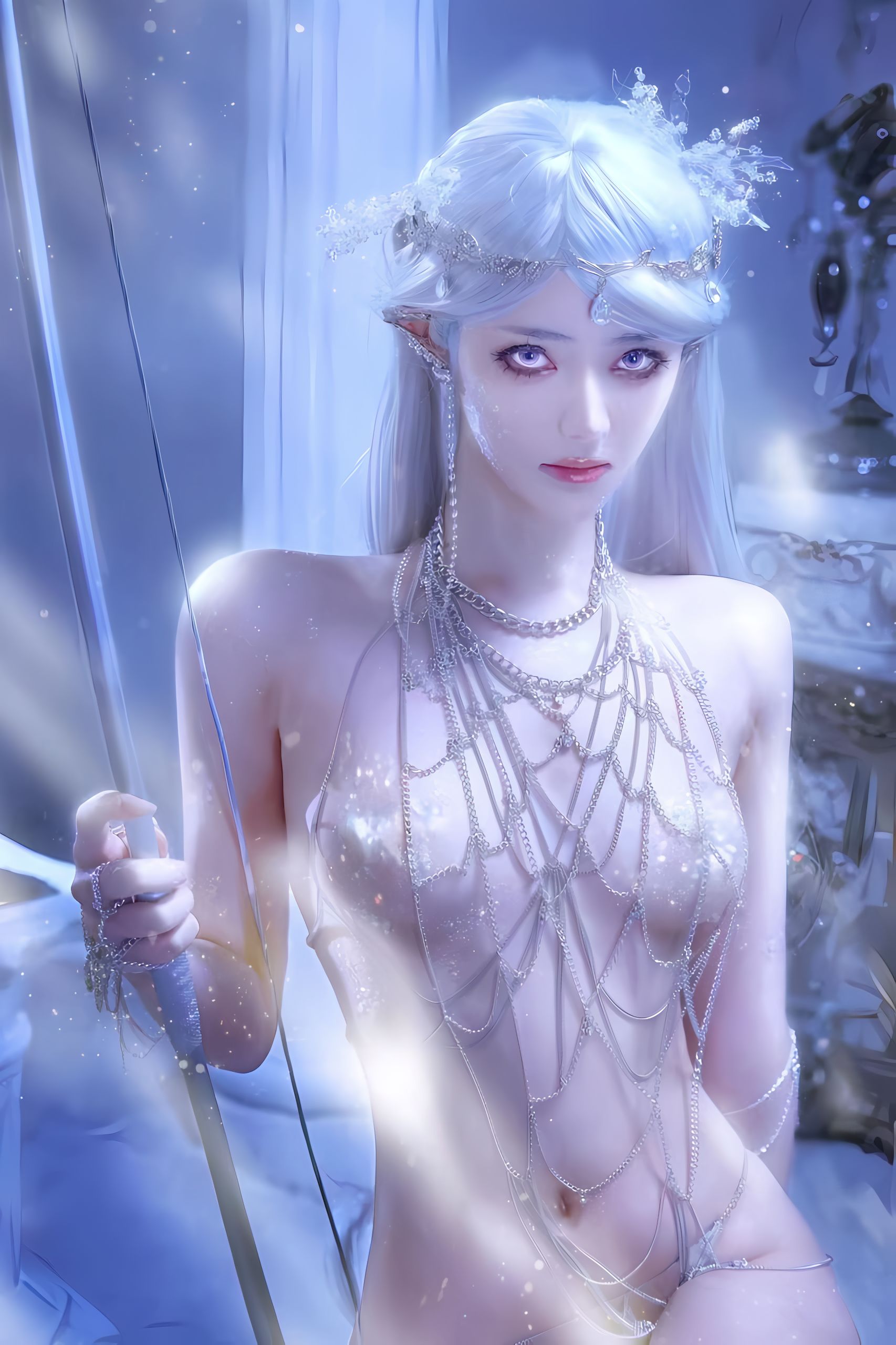 动漫博主南桃Momoko – 精灵屑 Cosplay-第3张