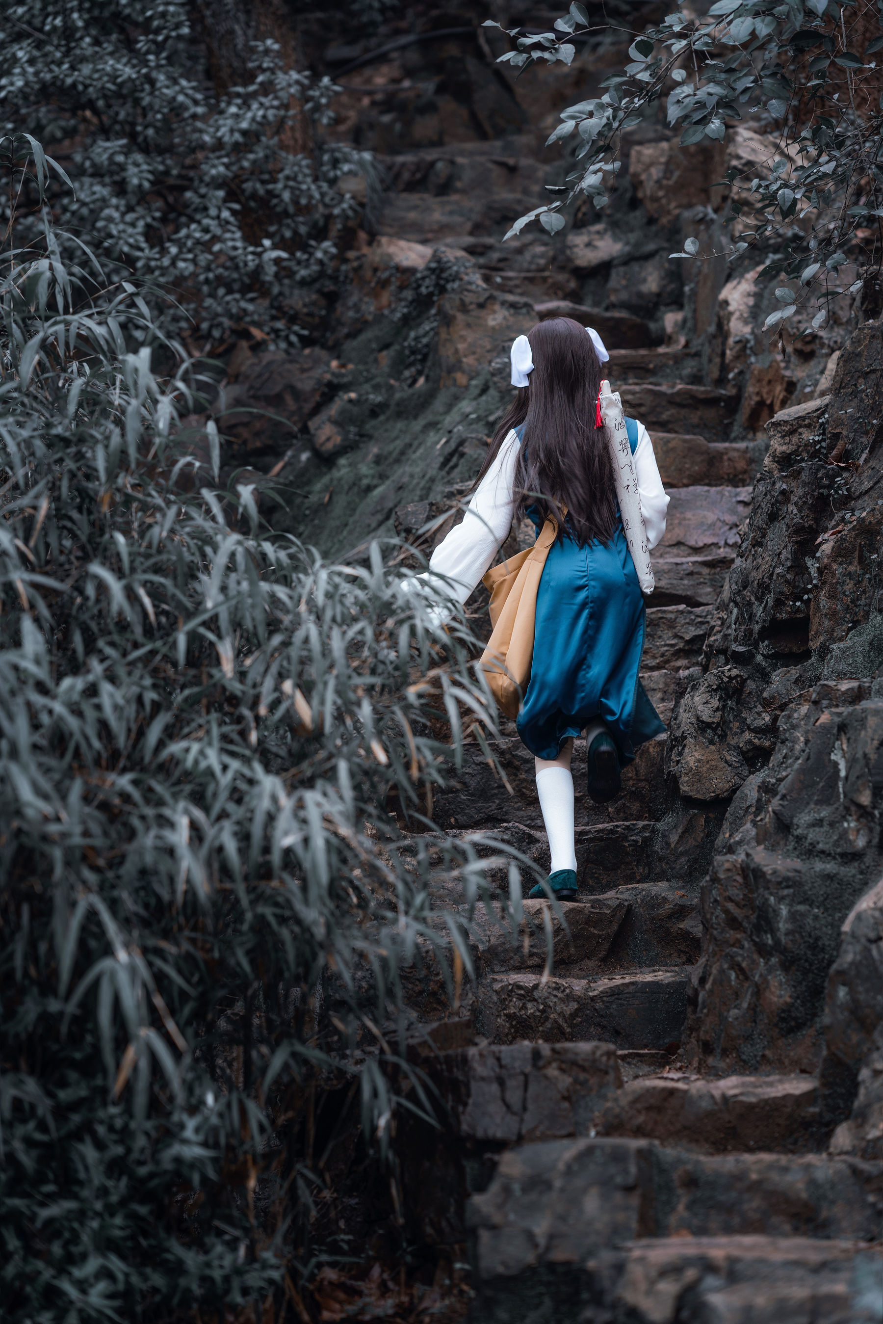 动漫博主王胖胖u – 小道友旗袍 Cosplay-第1张
