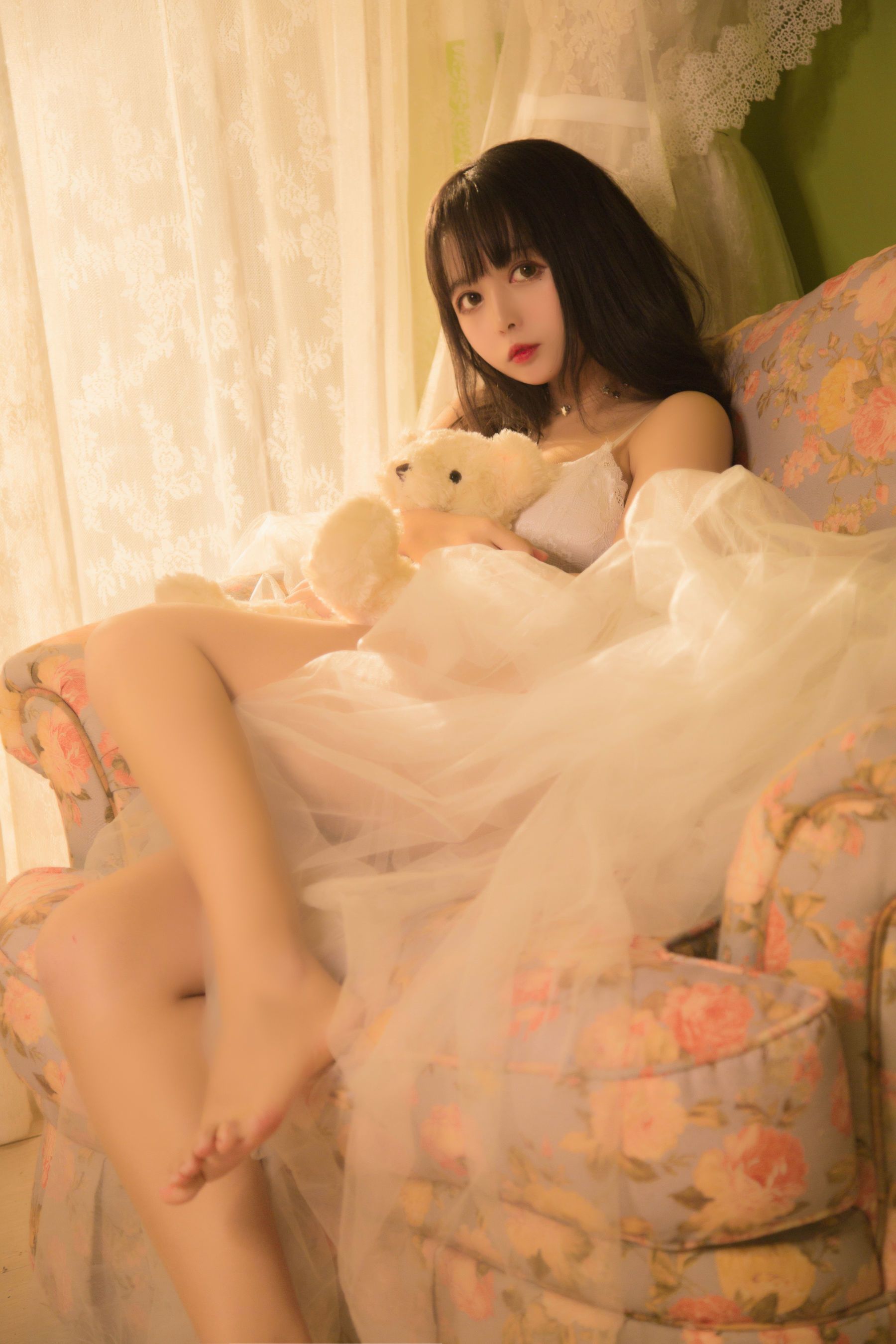 大眼萌妹黑猫猫OvO 少女写真 Cosplay-第6张