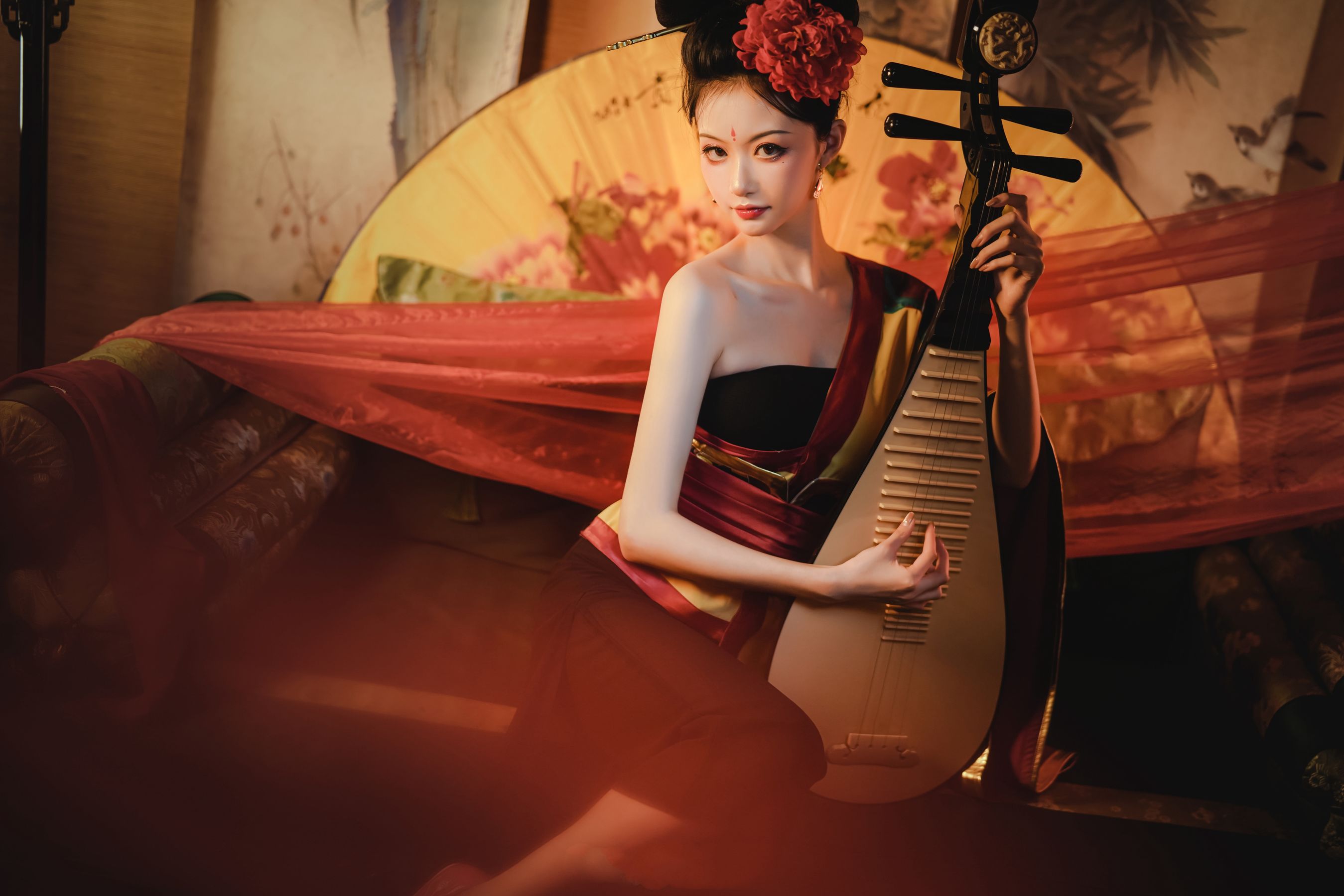 COS萌妹沧霁桔梗 – 一千零一个江湖 Cosplay-第4张