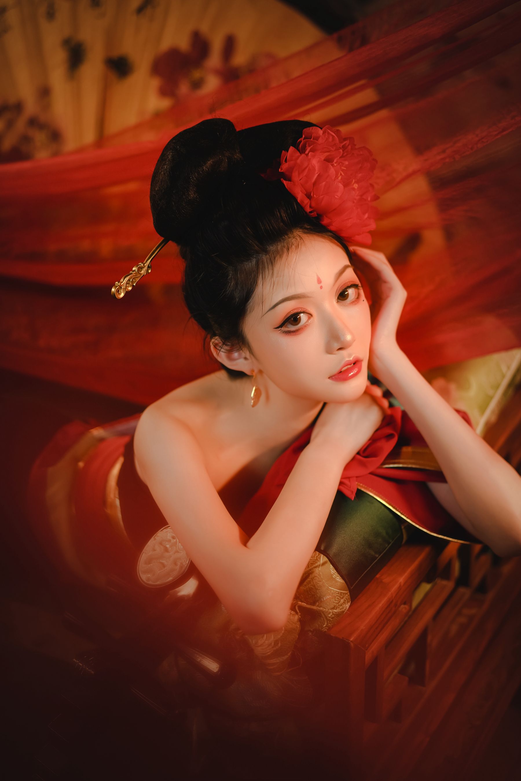 COS萌妹沧霁桔梗 – 一千零一个江湖 Cosplay-第6张