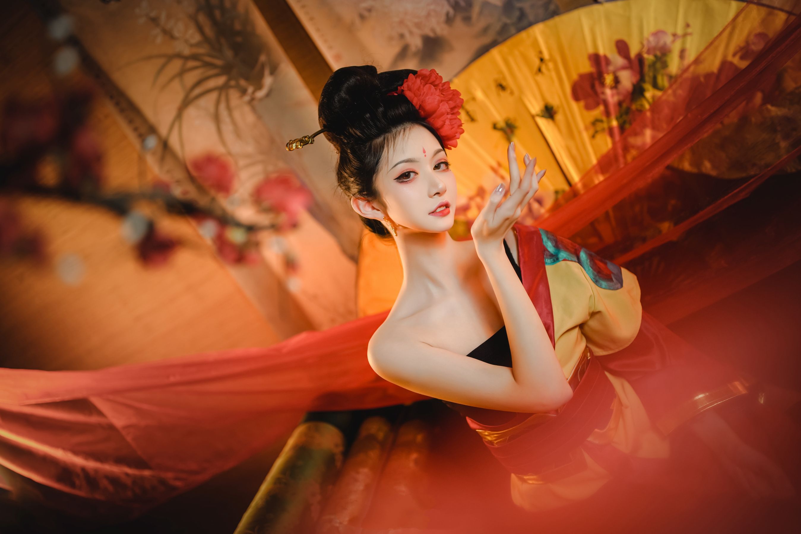 COS萌妹沧霁桔梗 – 一千零一个江湖 Cosplay-第13张