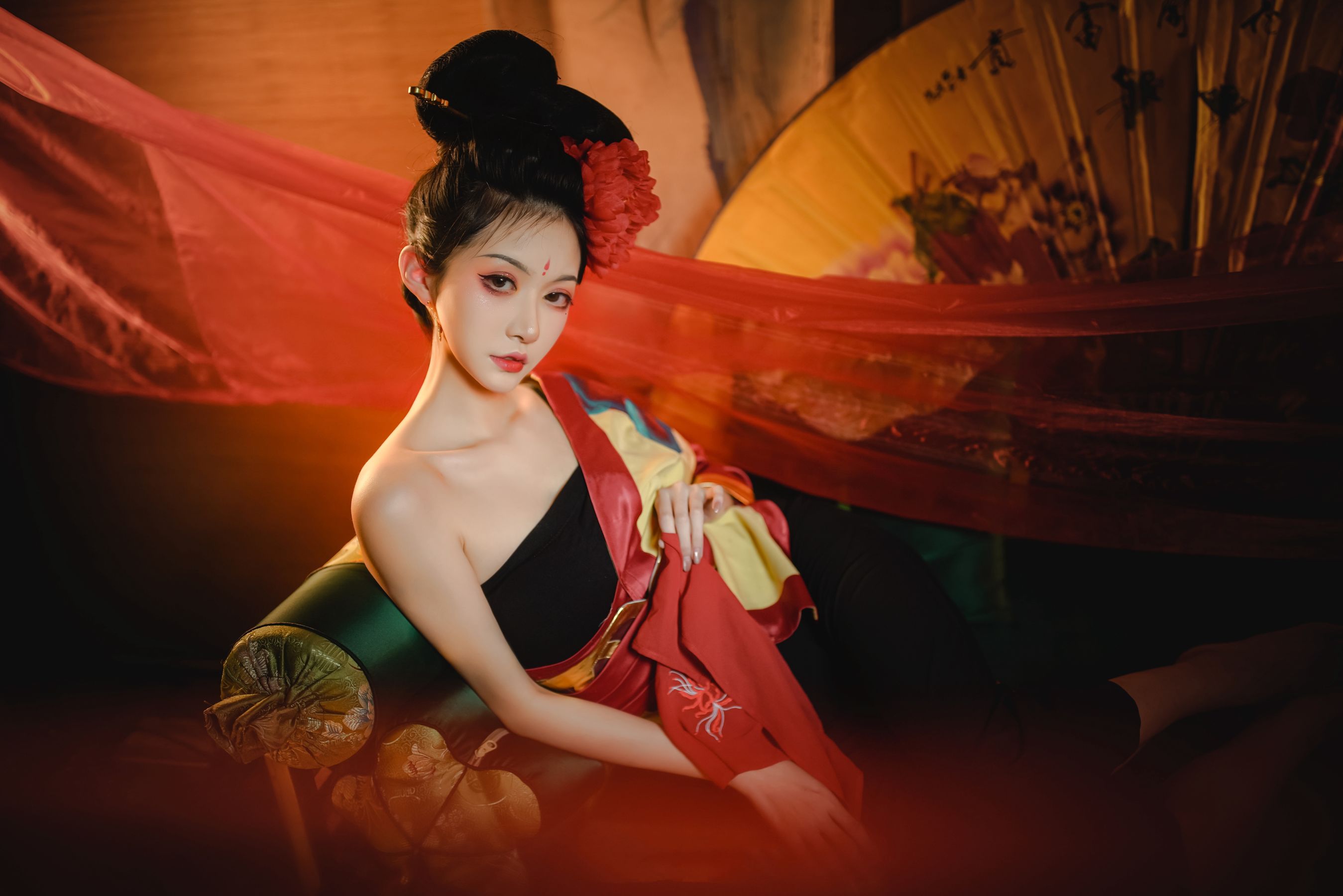 COS萌妹沧霁桔梗 – 一千零一个江湖 Cosplay-第14张