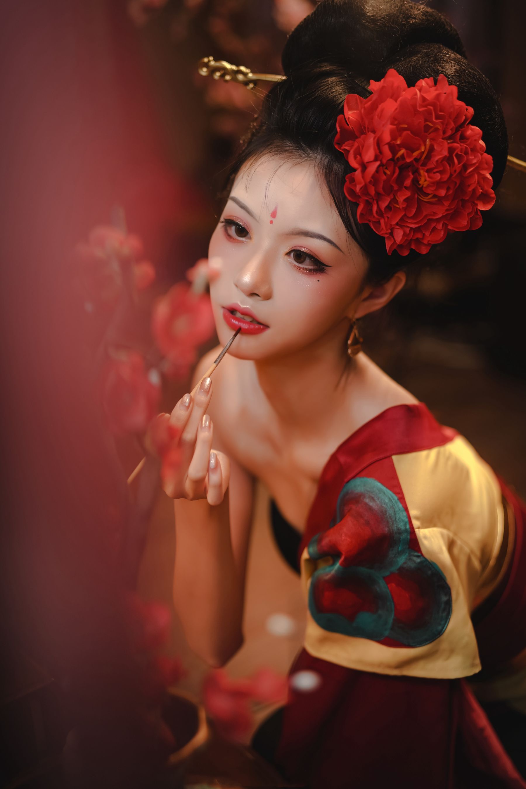 COS萌妹沧霁桔梗 – 一千零一个江湖 Cosplay-第15张