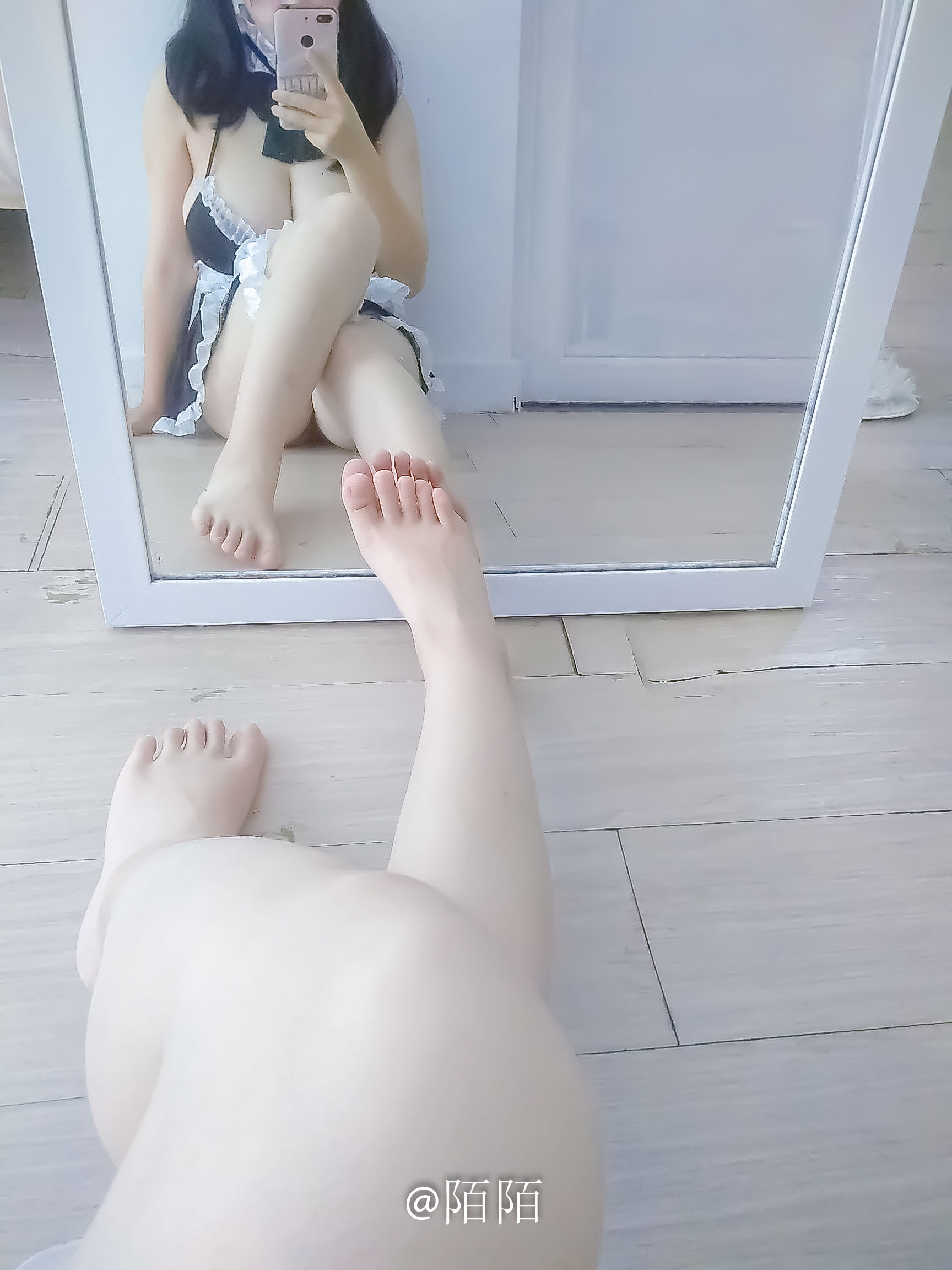 Cosplay美女韶陌陌 女仆 Cosplay-第6张