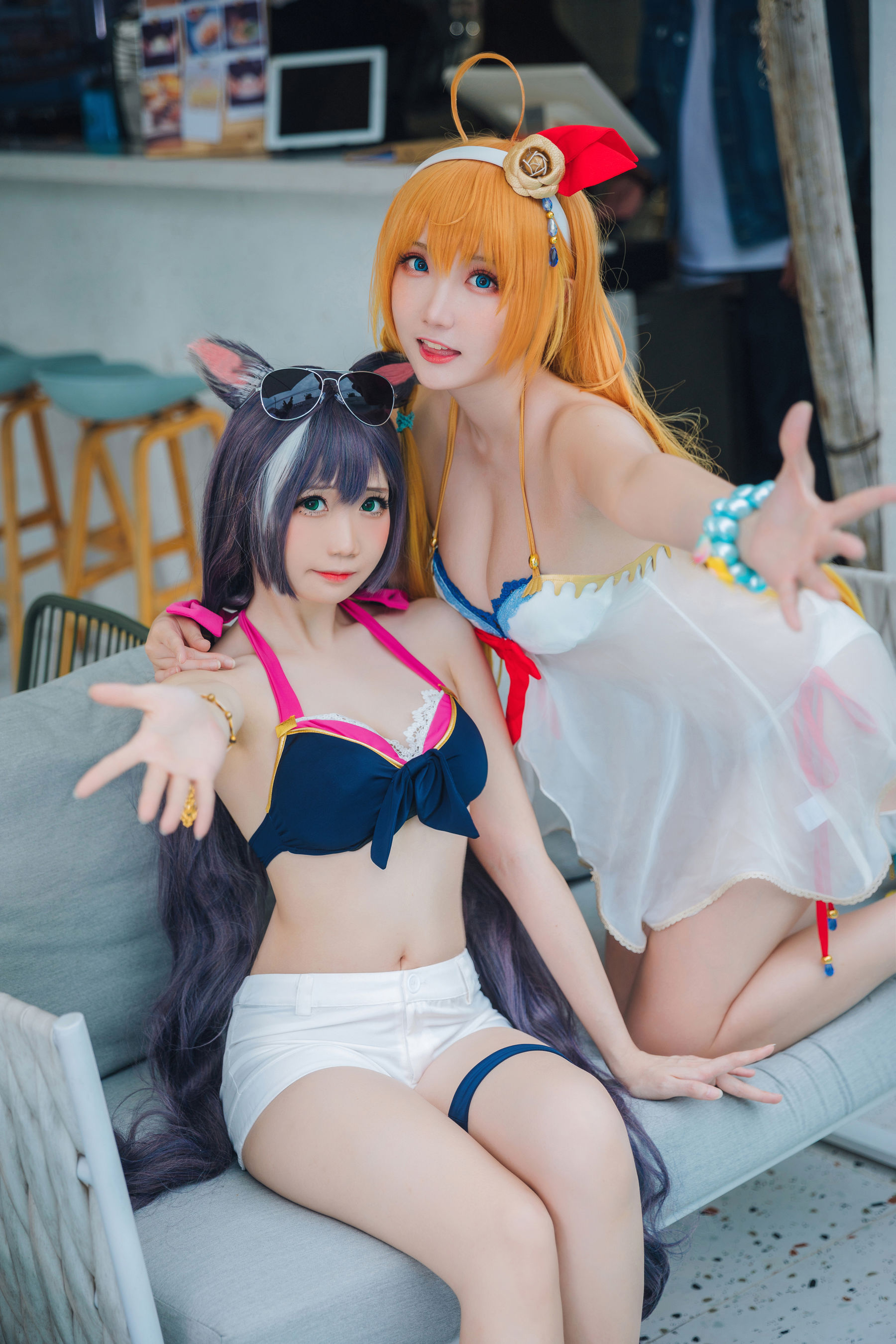 Coser瓜希酱福利 – 公主连结 夏日御三家 Cosplay-第5张