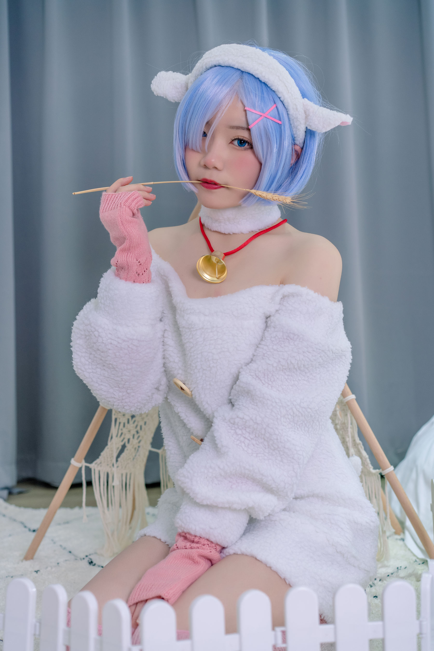 动漫博主王胖胖u – 2B羔羊 Cosplay-第3张