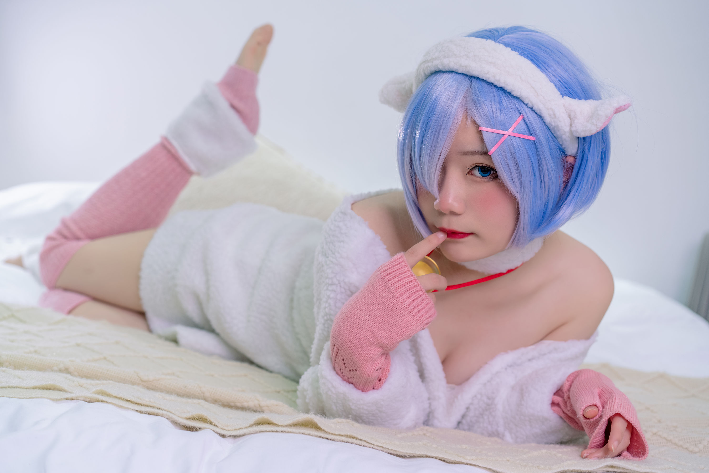 动漫博主王胖胖u – 2B羔羊 Cosplay-第5张