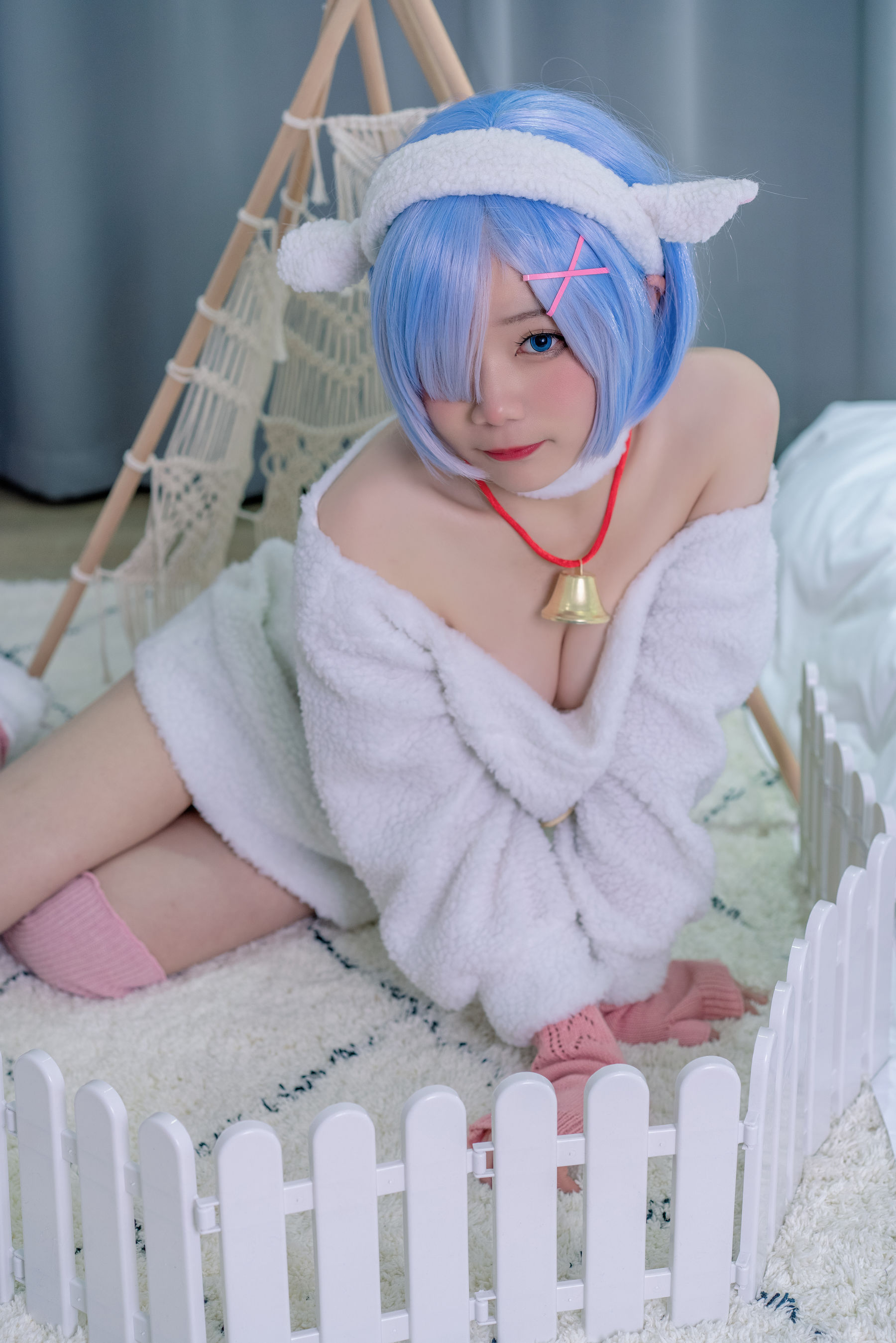 动漫博主王胖胖u – 2B羔羊 Cosplay-第18张