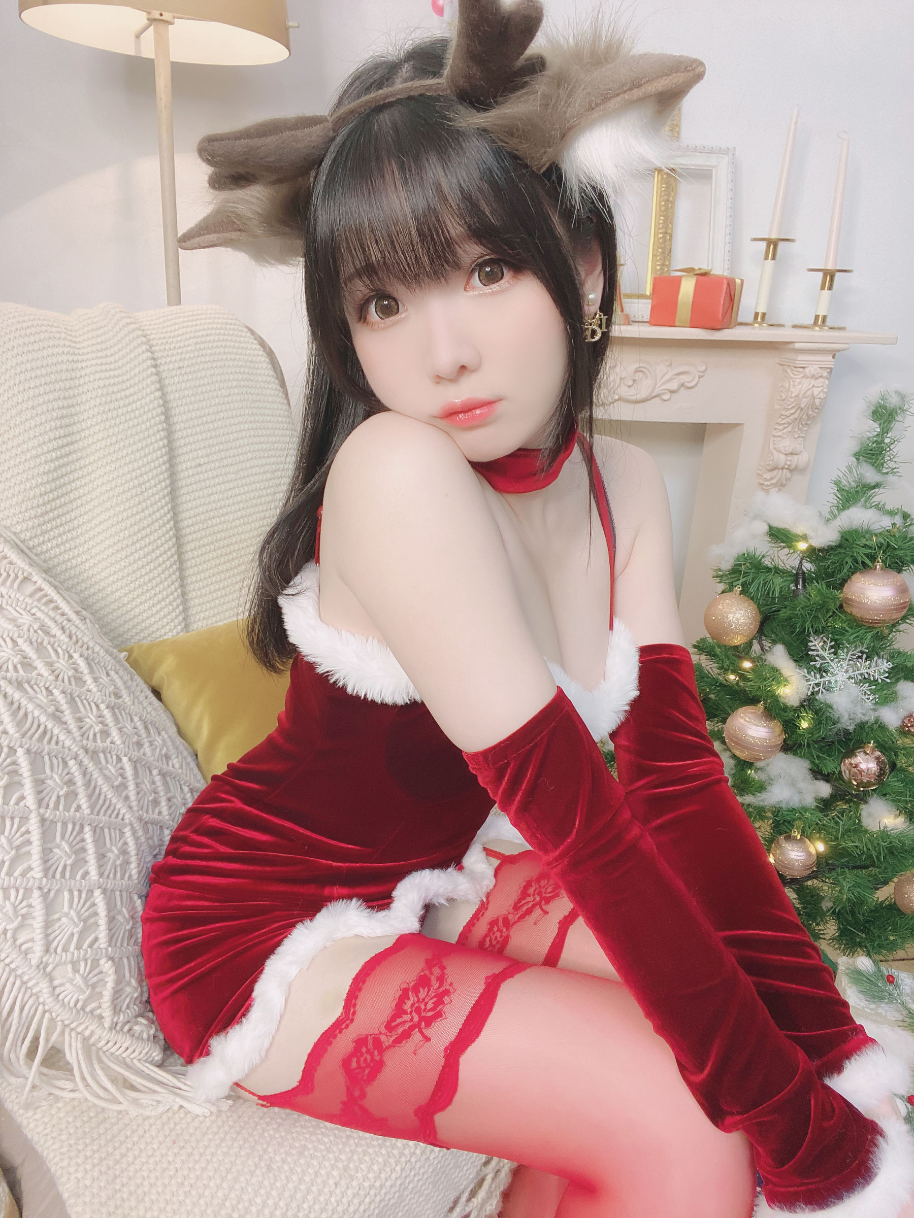 微博妹纸霜月shimo[fantia] 2022-12-25 メリー・クリスマス！！ Cosplay-第2张