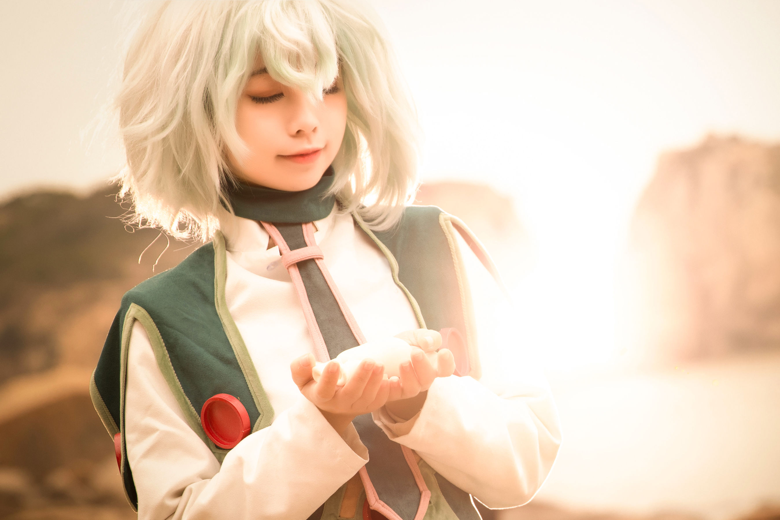 动漫博主G44不会受伤 – 普鲁修卡 Cosplay-第9张