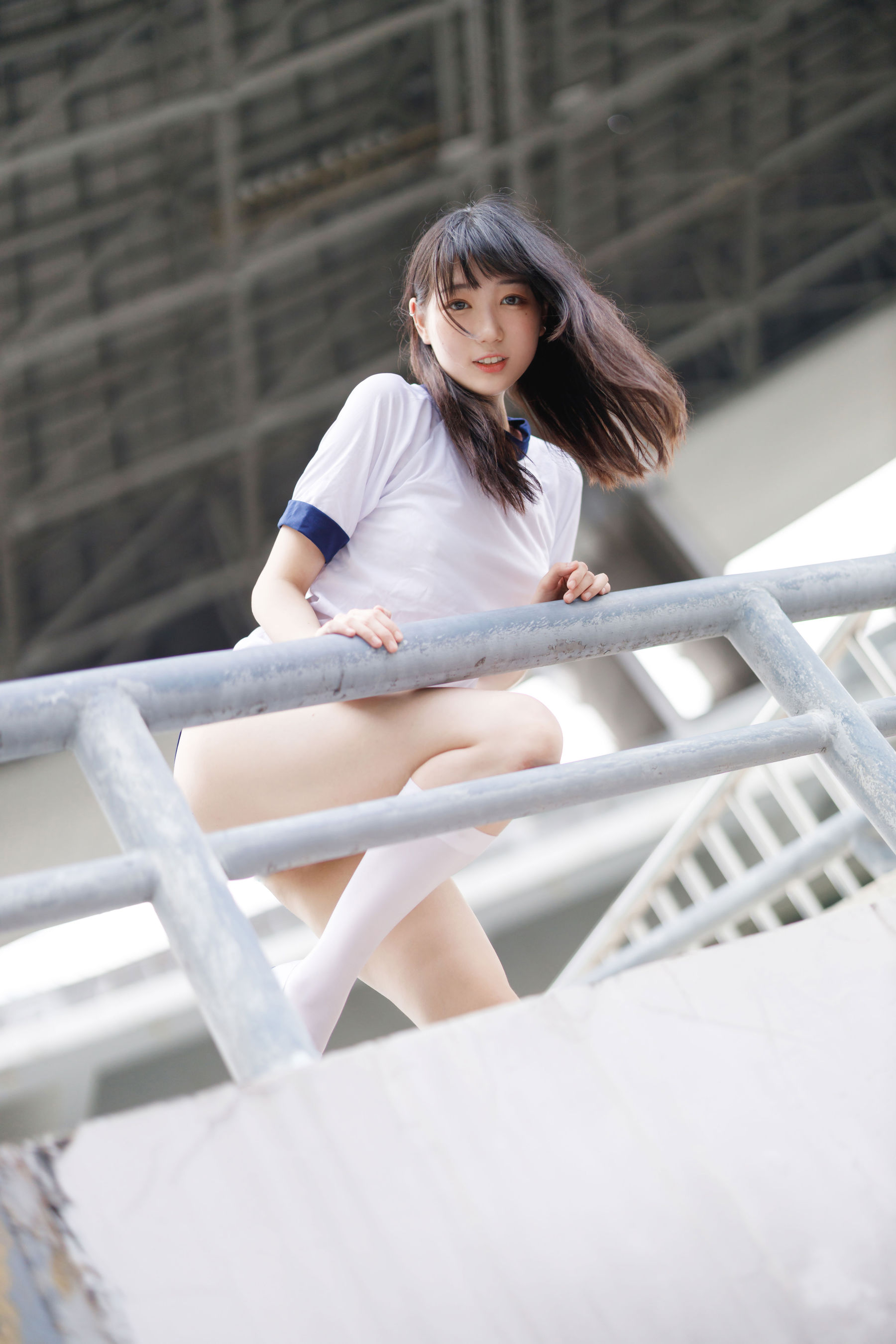 周叽是可爱兔兔 – 体操服 Cosplay-第5张