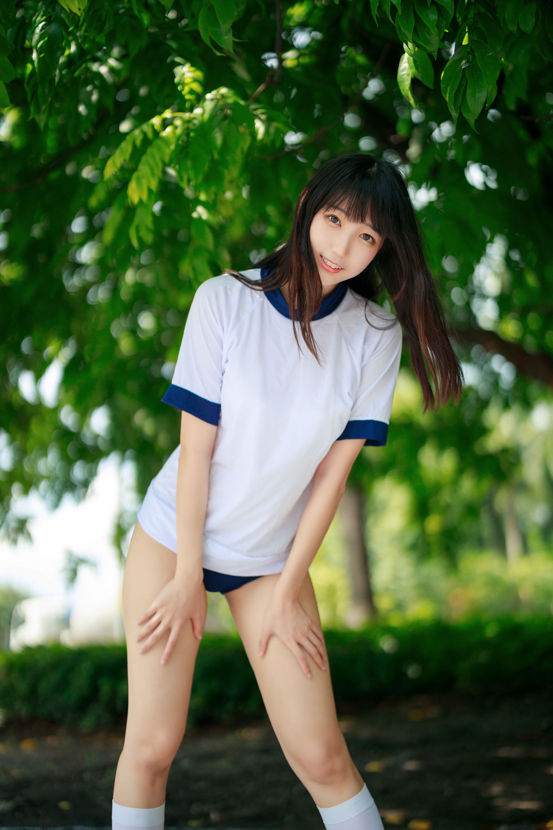 周叽是可爱兔兔 – 体操服 Cosplay-第6张