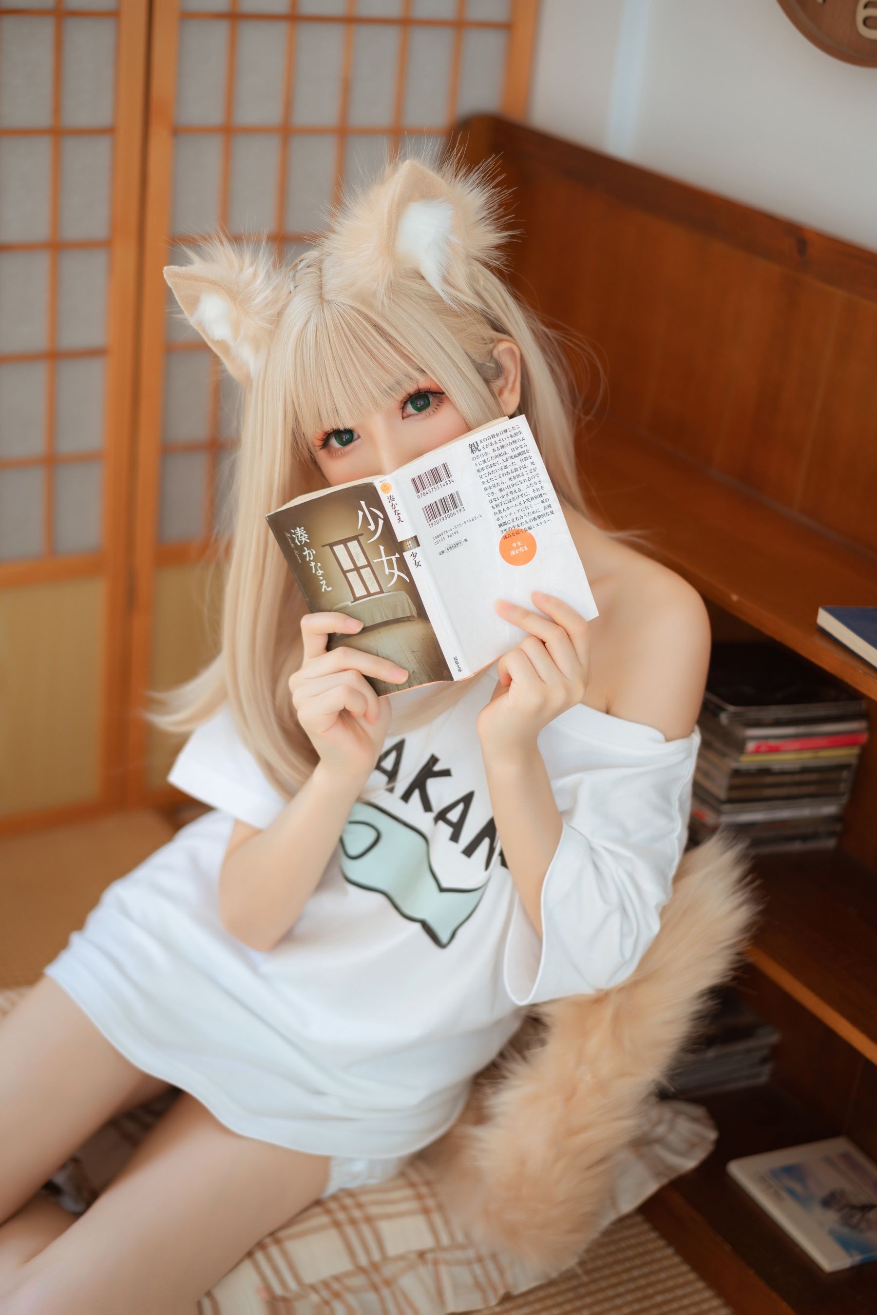 Coser衣衣 – 40原猫娘 黄豆粉 Cosplay-第1张