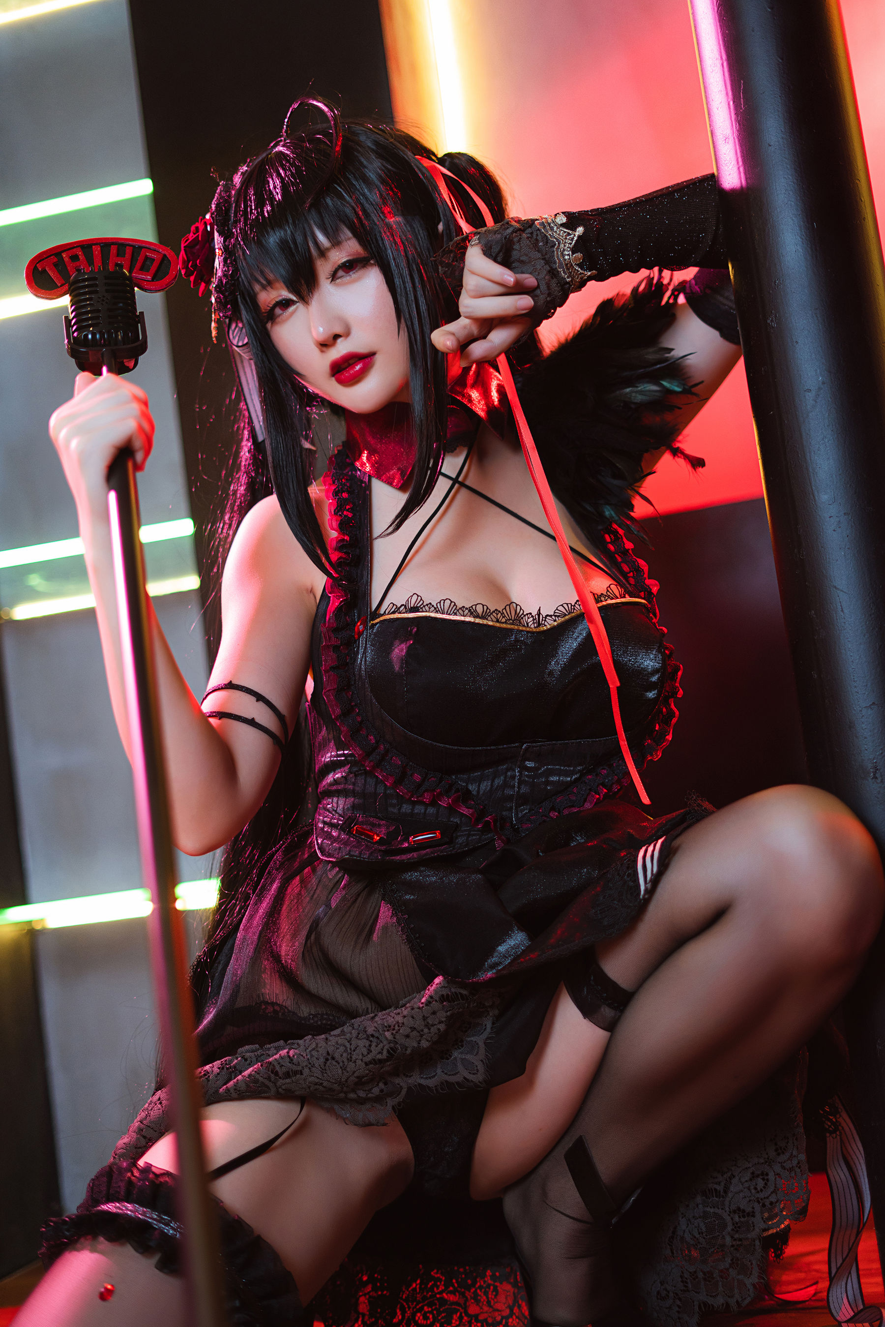 Coser小姐姐星之迟迟 – 流星之愿《大凤》 Cosplay-第2张