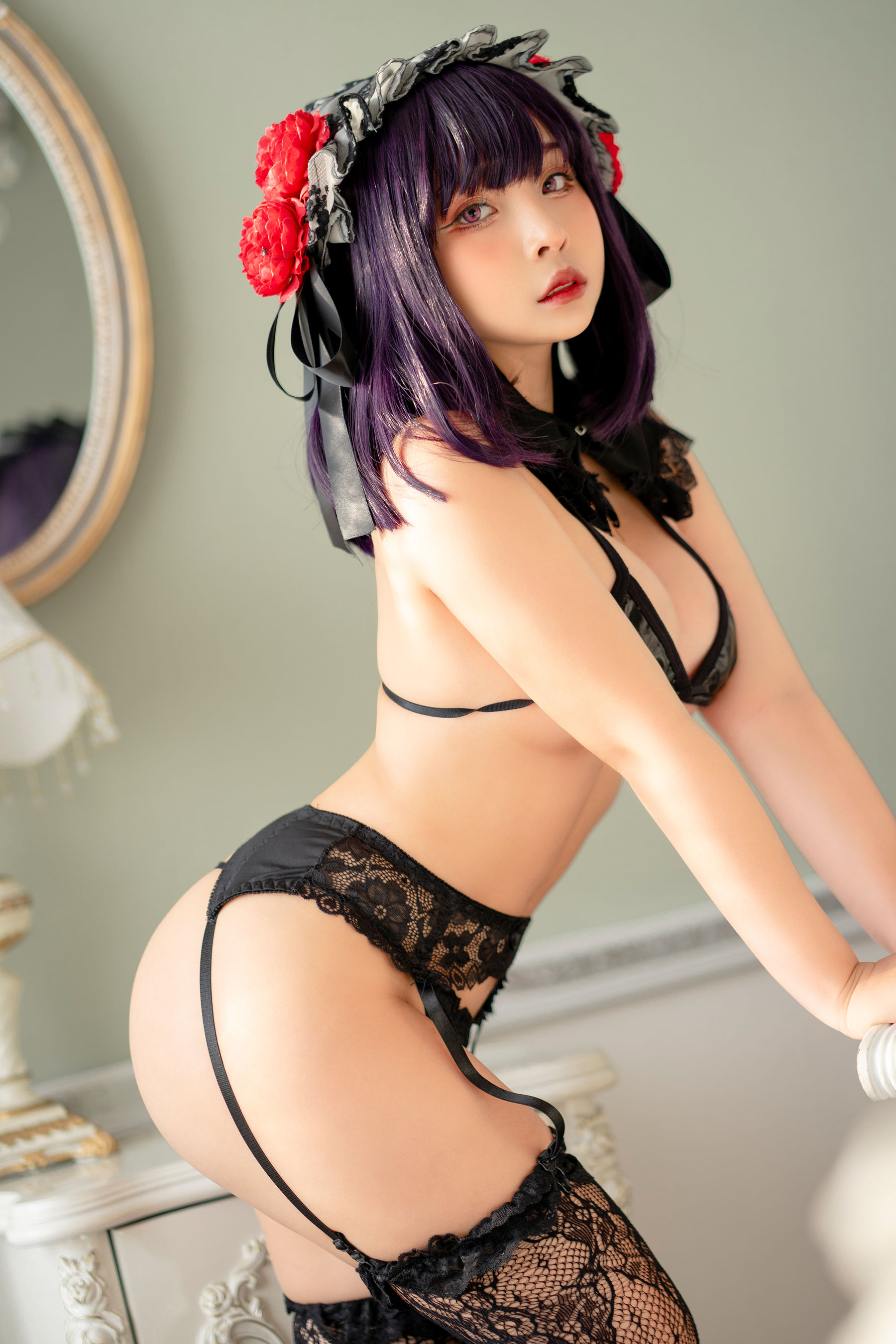 Sayo Momo – Shizuku Kuroe Cosplay-第7张