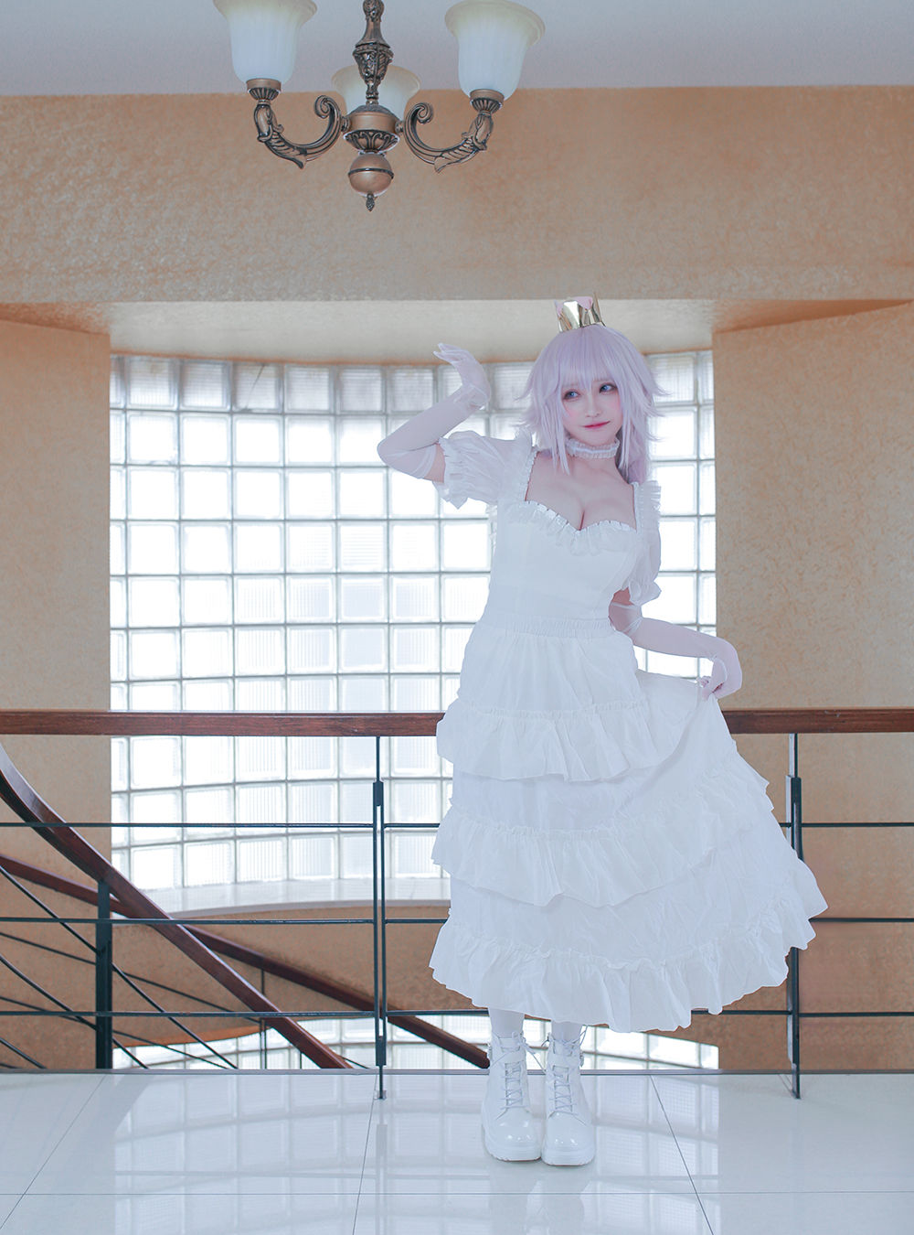 千夜未来（Senya Miku）- 幽灵姬 Cosplay-第1张