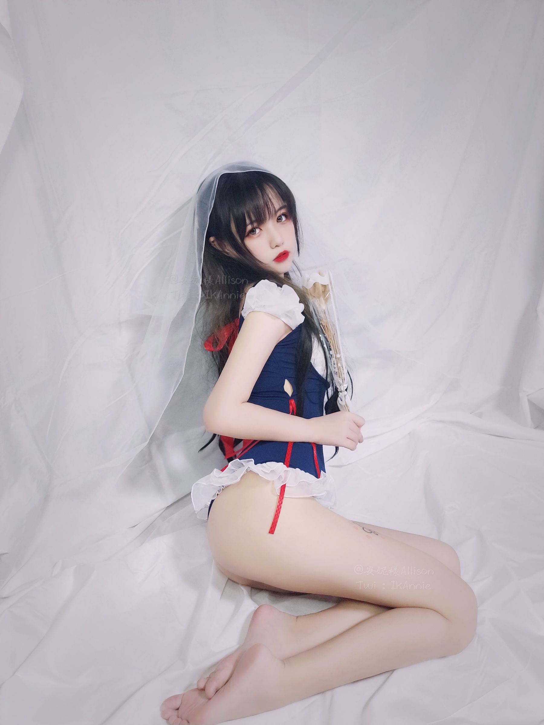 安妮 – 白雪姬泳装 Cosplay-第1张