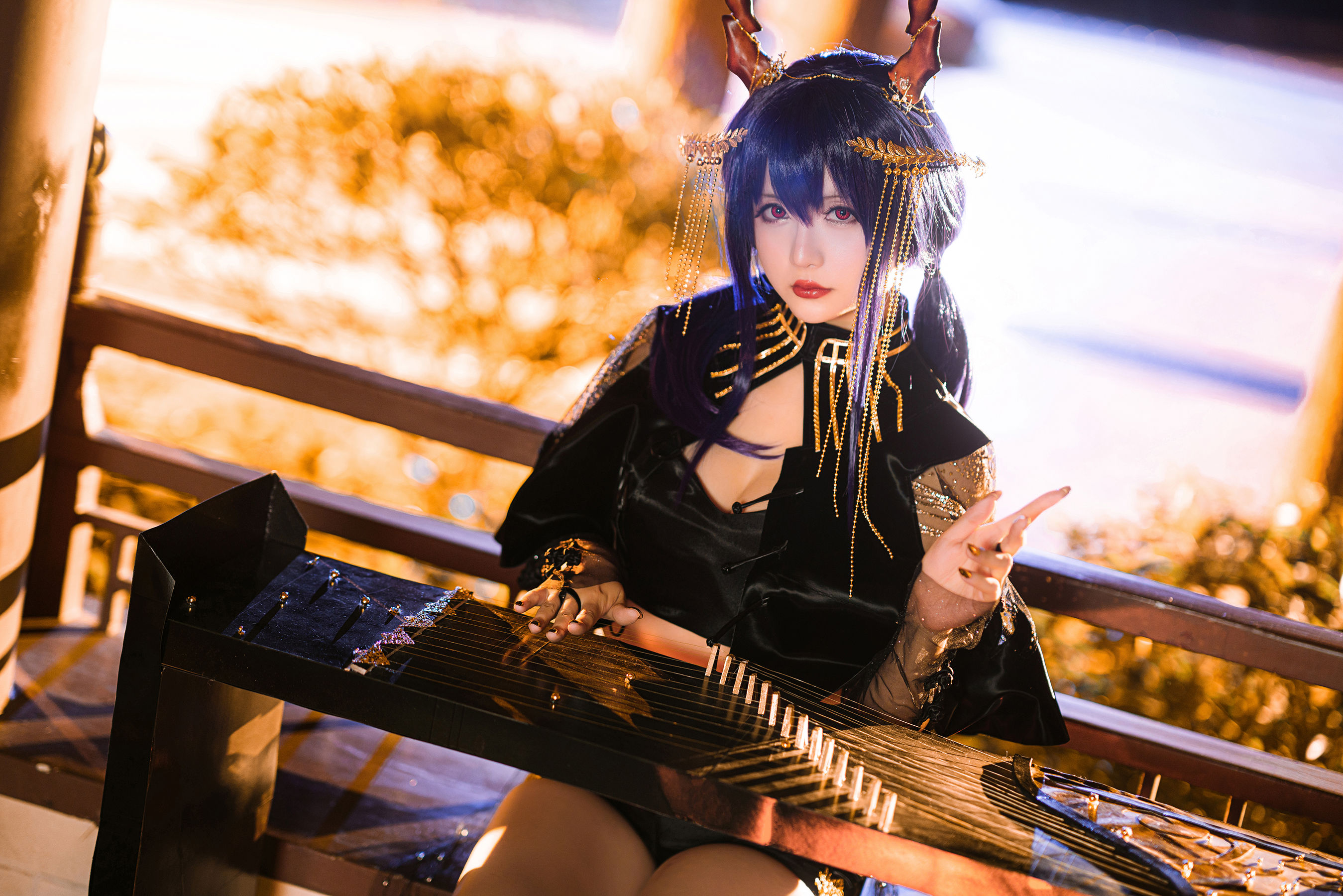 Coser小姐姐星之迟迟 – 陈-音律联觉 Cosplay-第5张