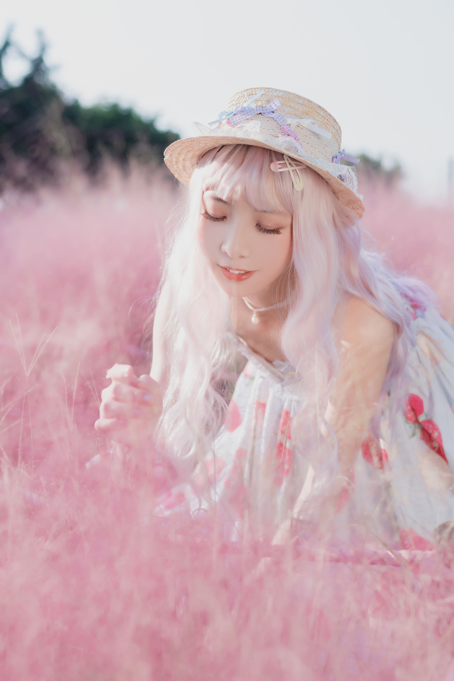 清纯妹子西瓜 粉草 Cosplay-第7张
