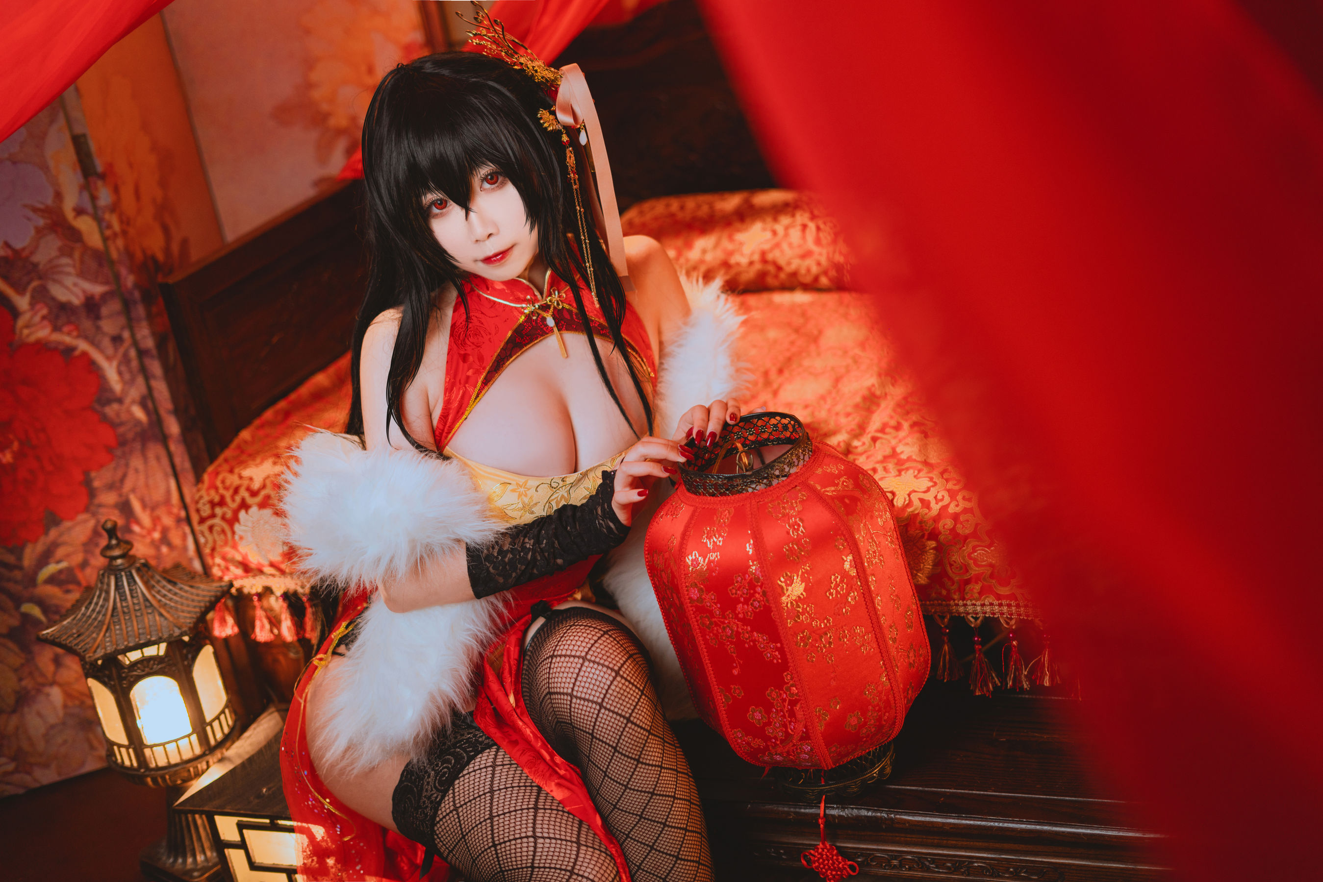 贞子蜜桃 – 大凤旗袍 Cosplay-第6张