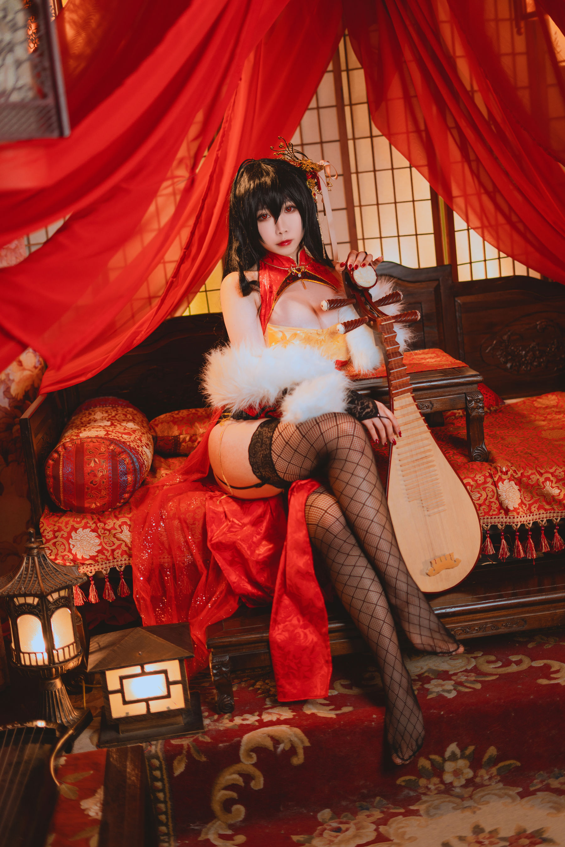 贞子蜜桃 – 大凤旗袍 Cosplay-第7张