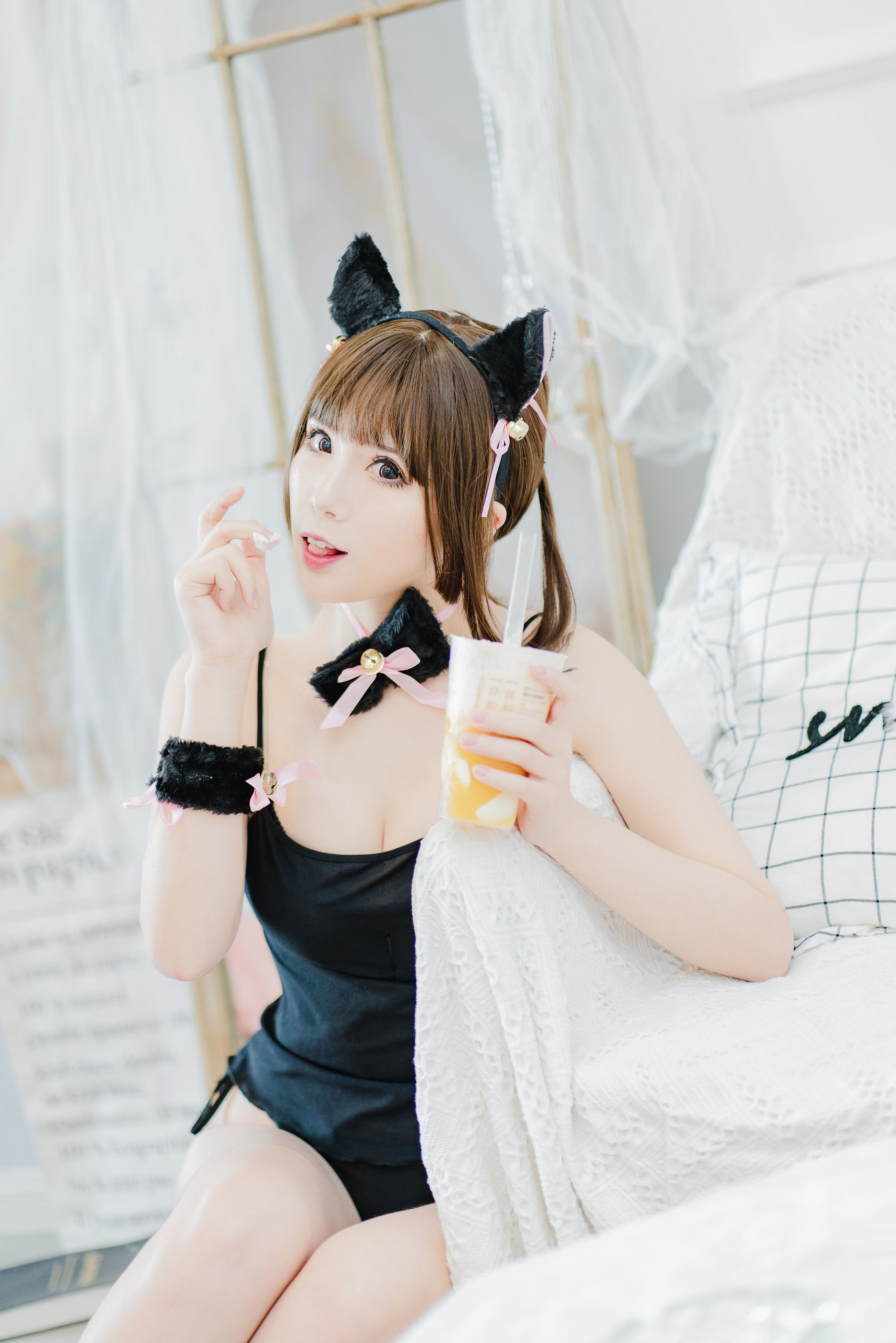 次元少女羊大真人 猫娘 Cosplay-第2张