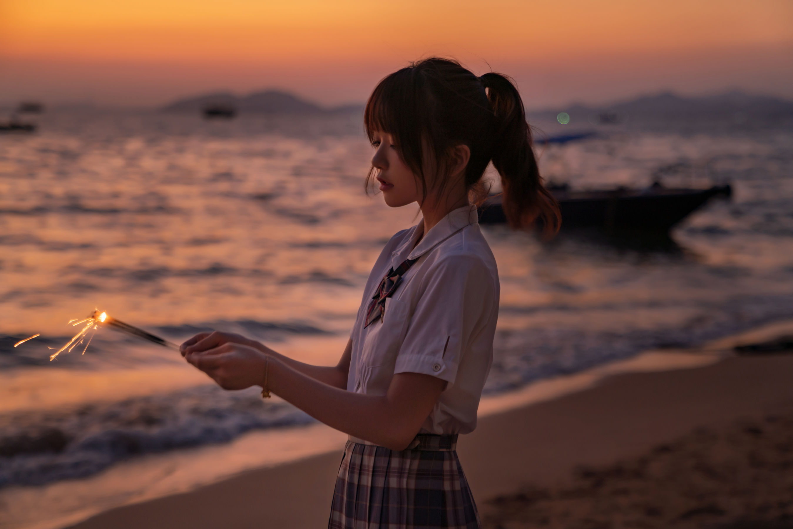 桜桃喵 – 逐海 Cosplay-第17张