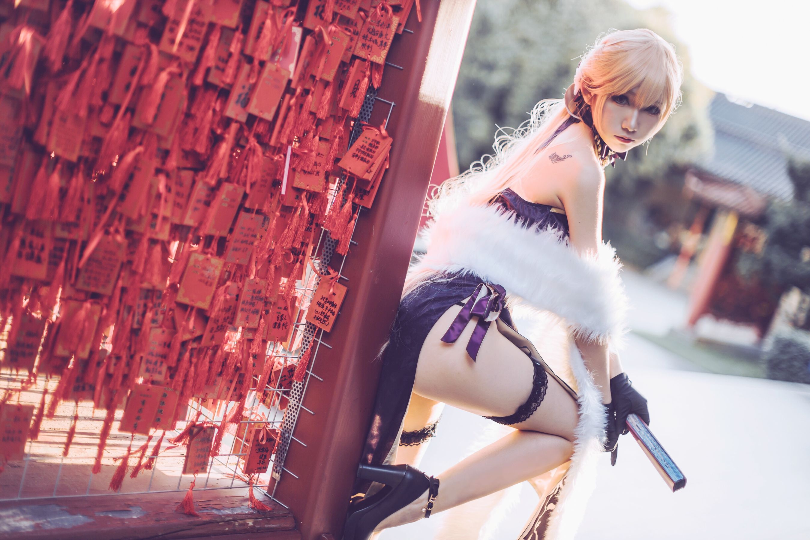 Coser衣衣 – 少女前线 紫雨心 Cosplay-第1张
