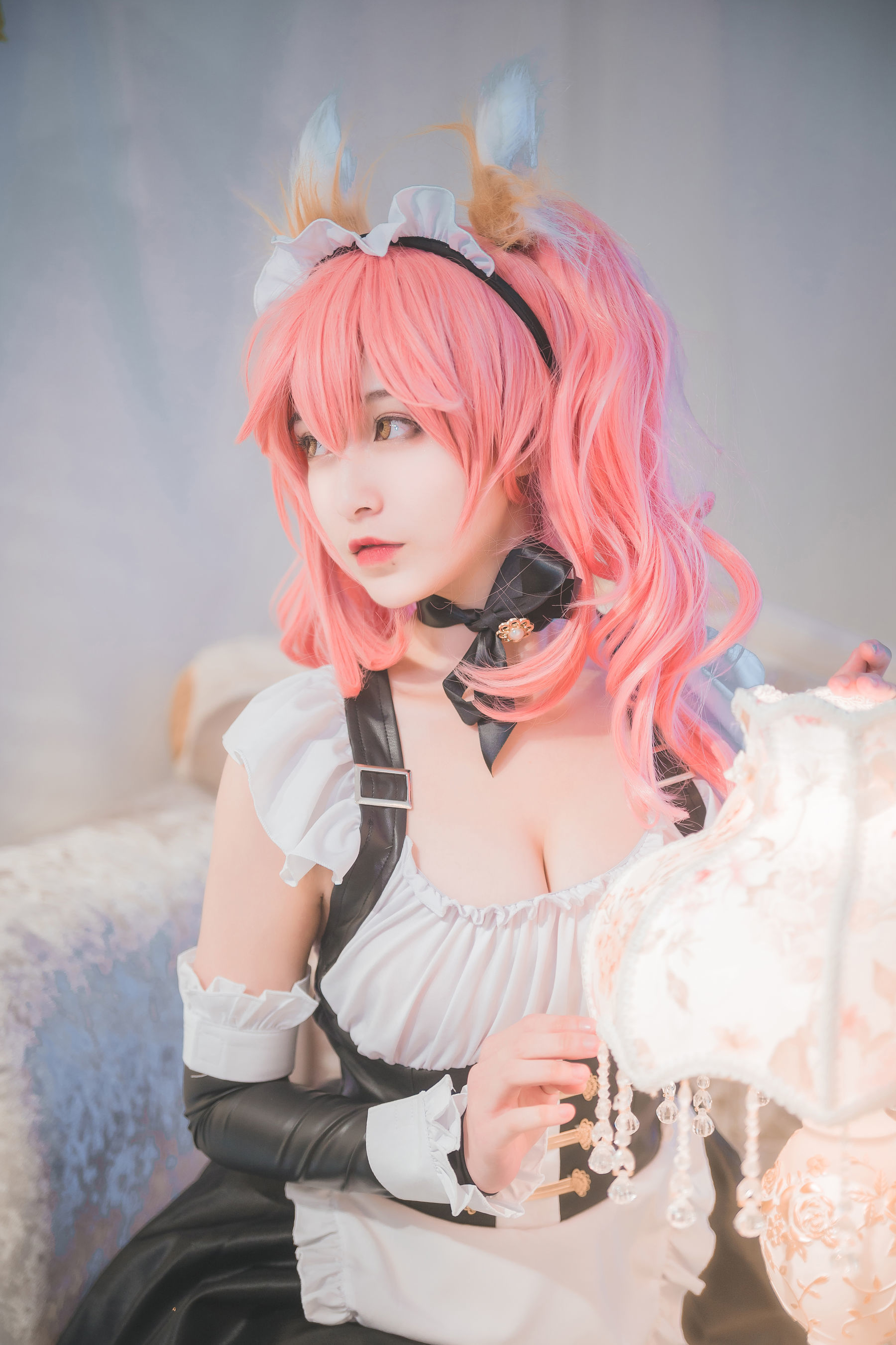 [萝莉COS] 鬼畜瑶 – 玉藻前女仆 Cosplay-第6张