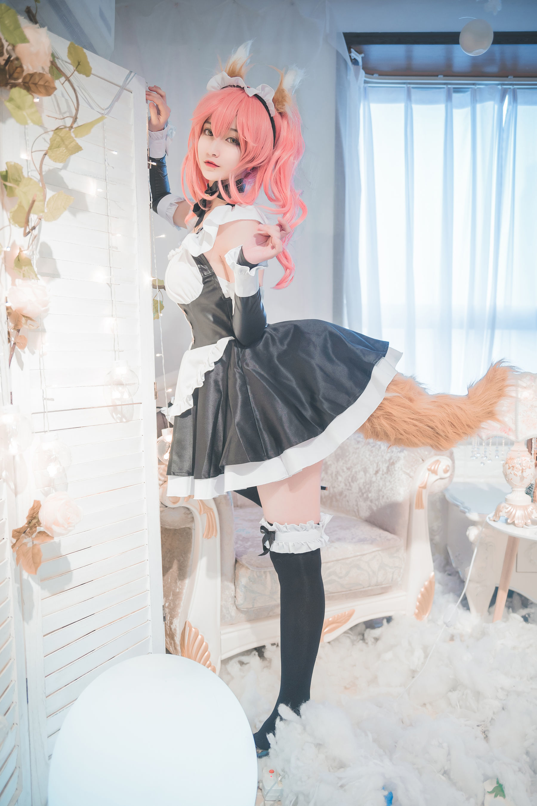 [萝莉COS] 鬼畜瑶 – 玉藻前女仆 Cosplay-第8张