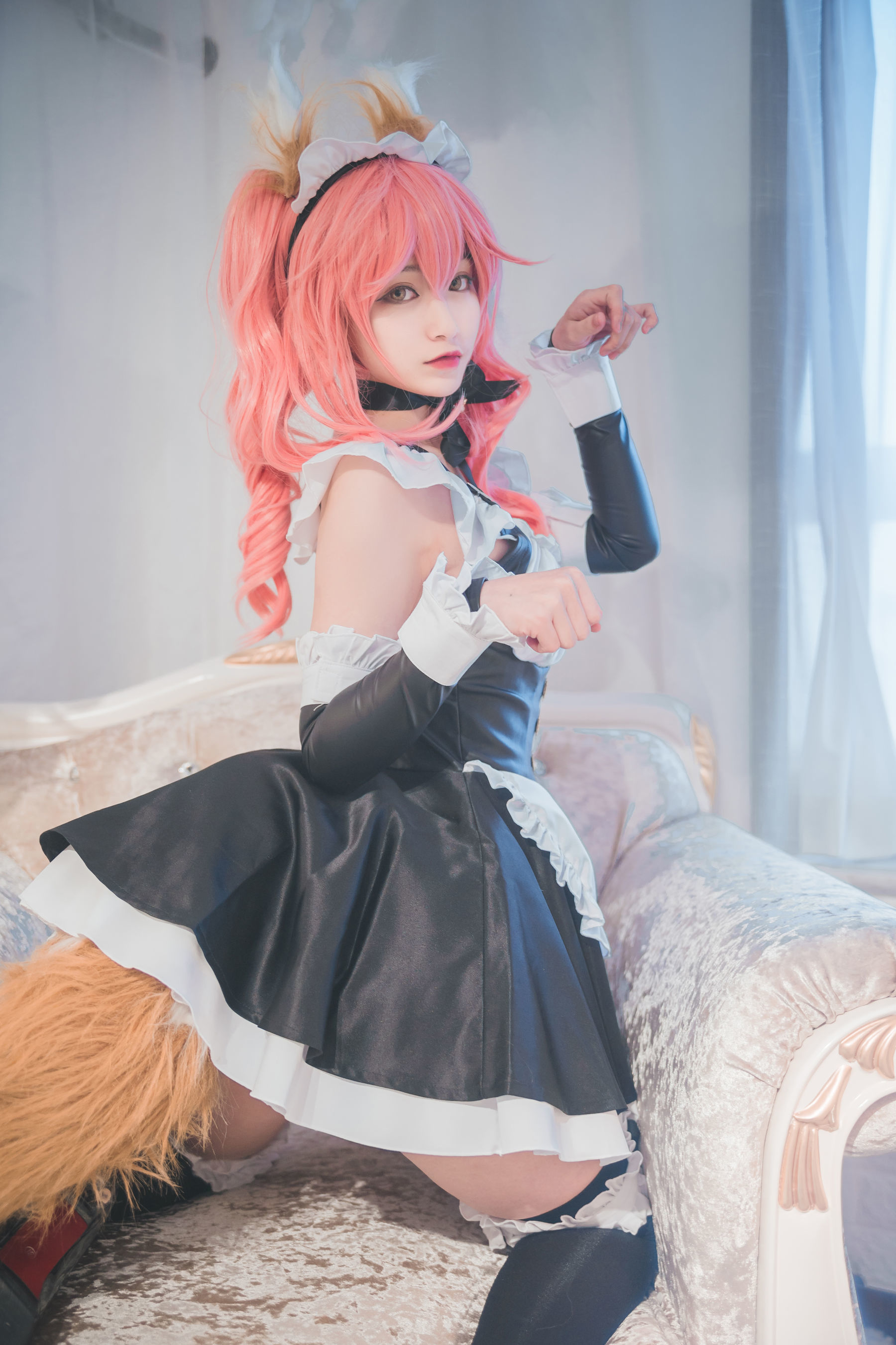 [萝莉COS] 鬼畜瑶 – 玉藻前女仆 Cosplay-第11张