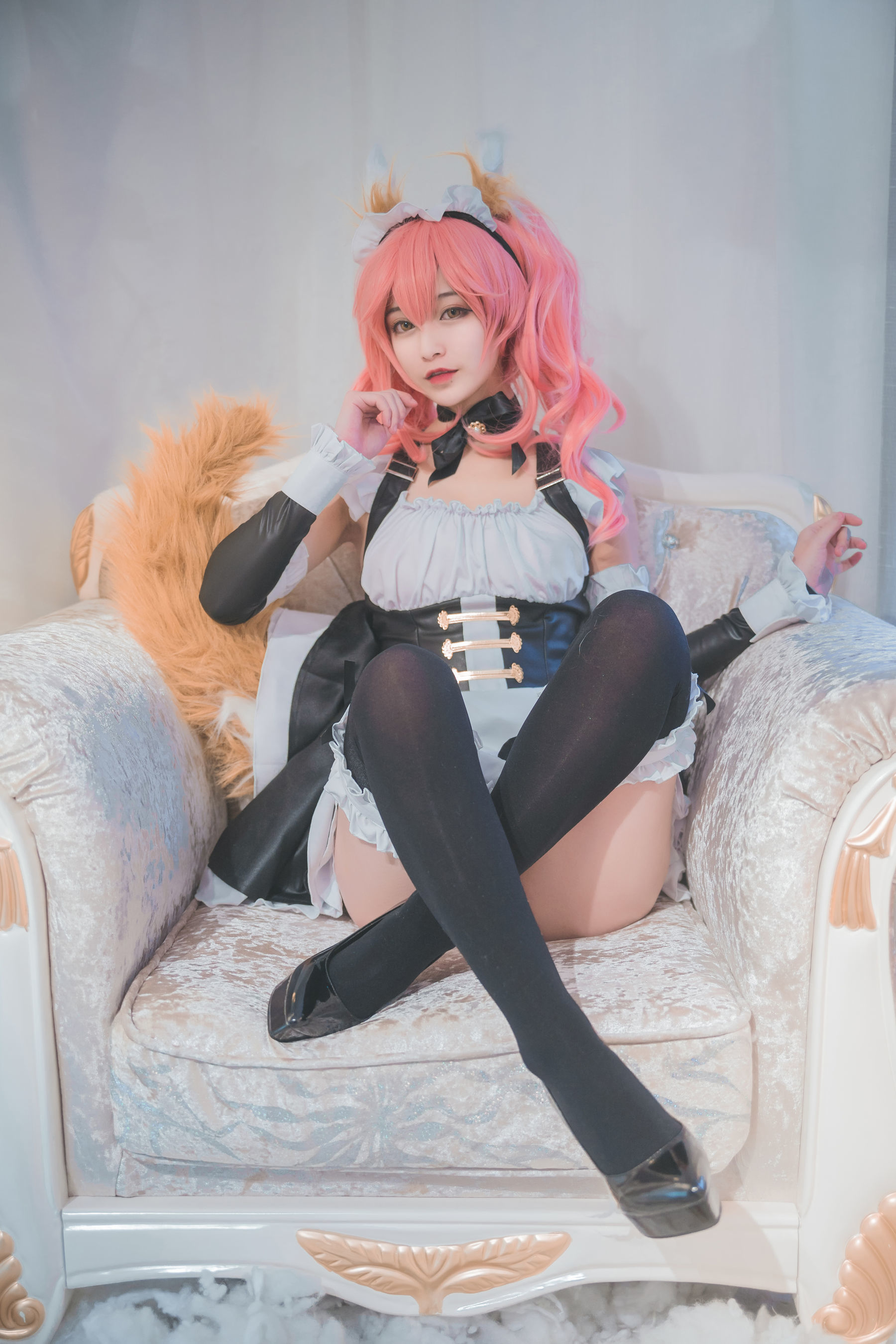 [萝莉COS] 鬼畜瑶 – 玉藻前女仆 Cosplay-第17张
