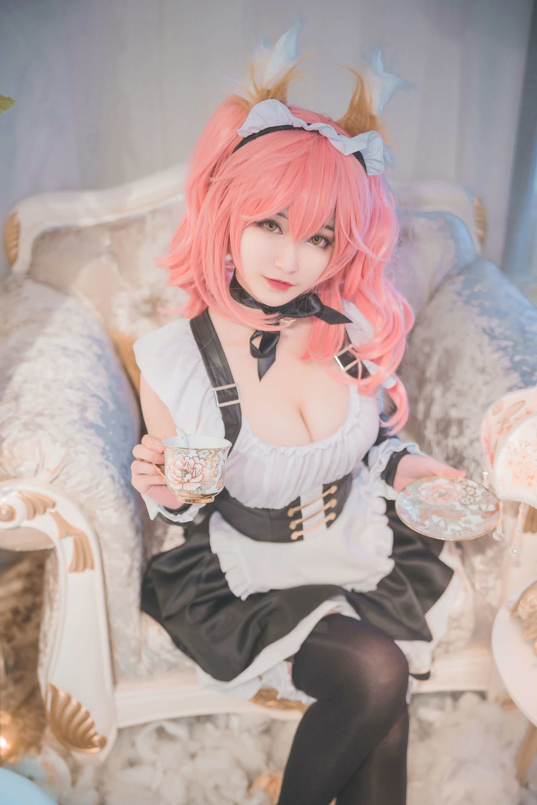 [萝莉COS] 鬼畜瑶 – 玉藻前女仆 Cosplay-第21张