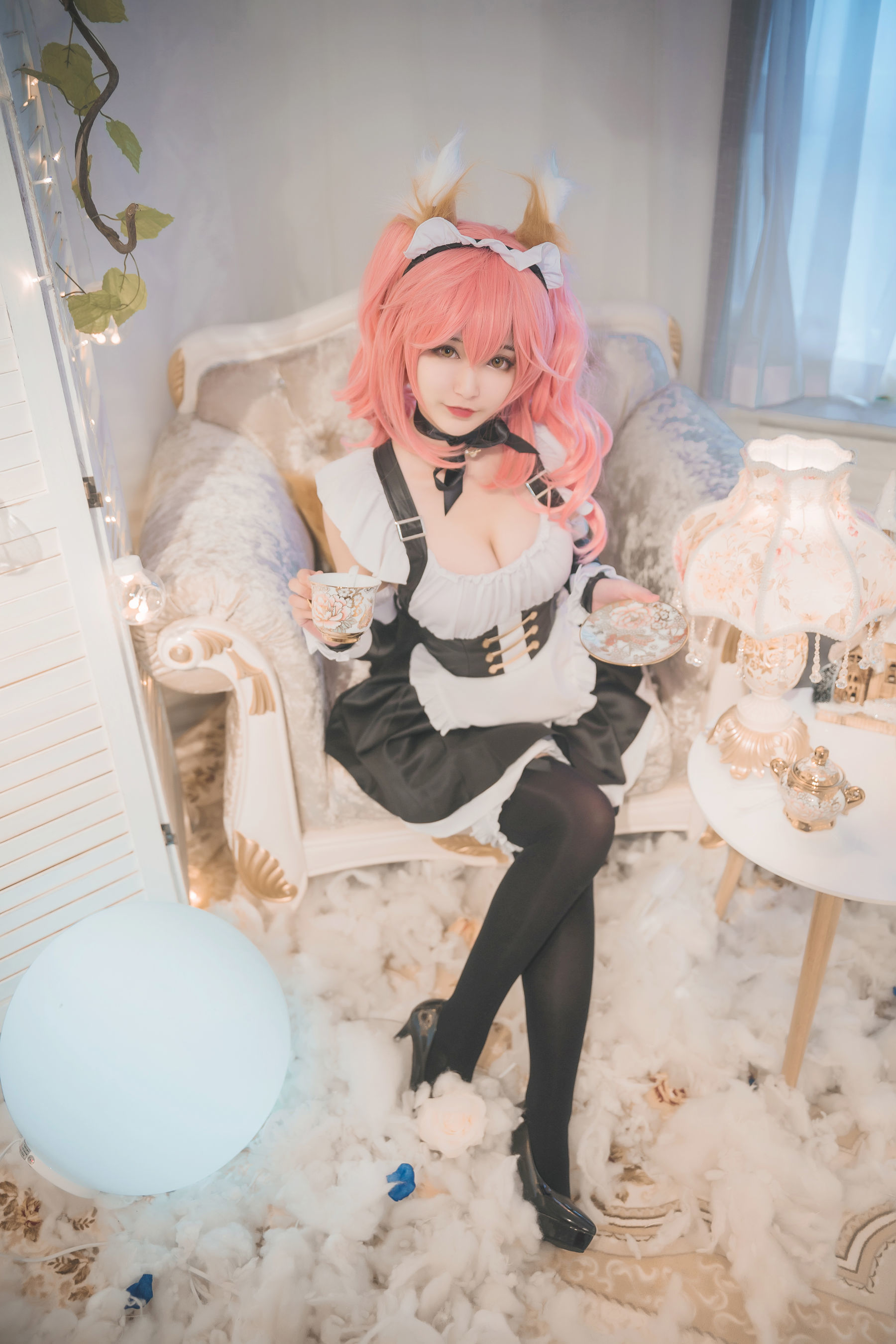 [萝莉COS] 鬼畜瑶 – 玉藻前女仆 Cosplay-第22张