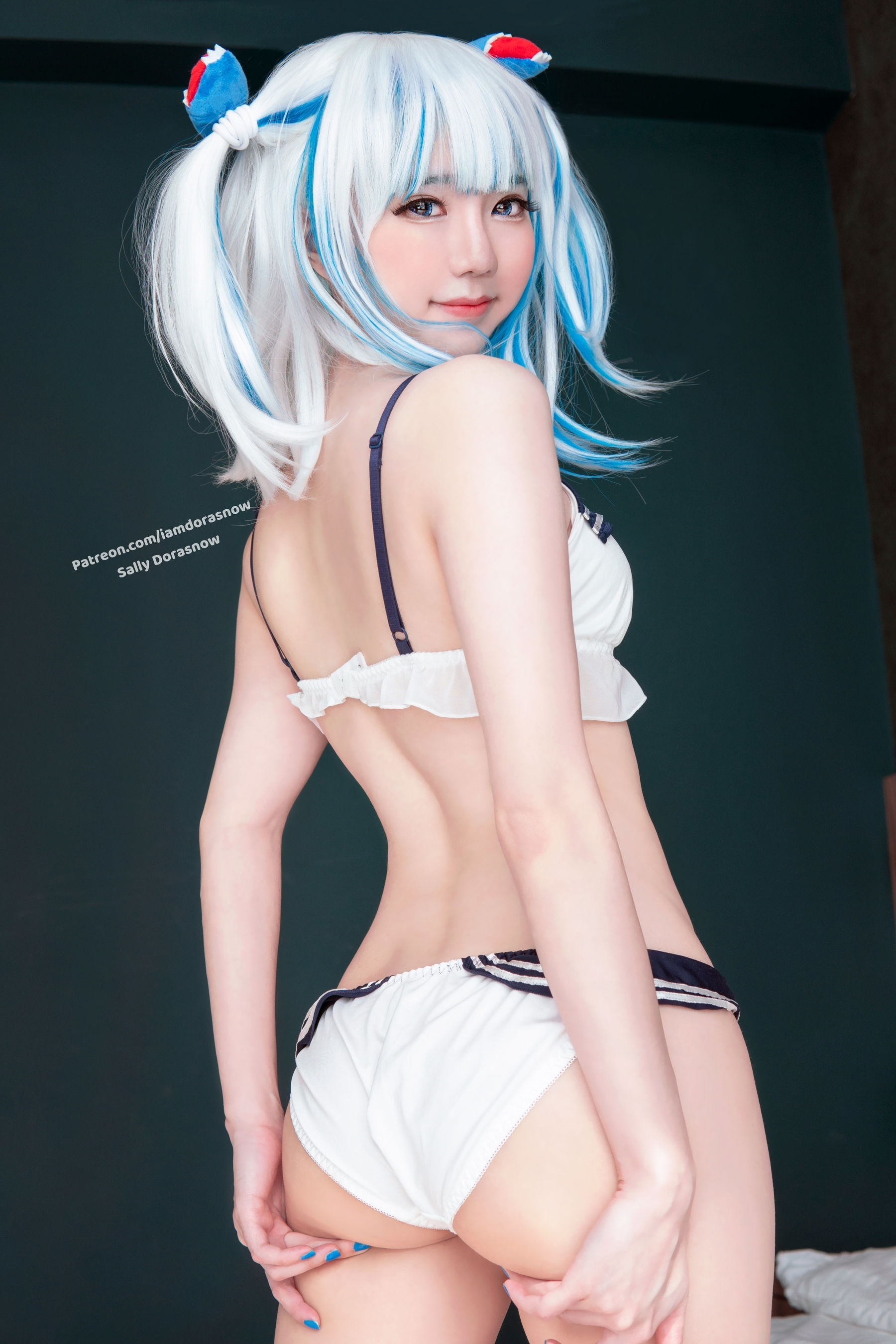 Sally Dorasnow – Gura Bikini Cosplay-第2张