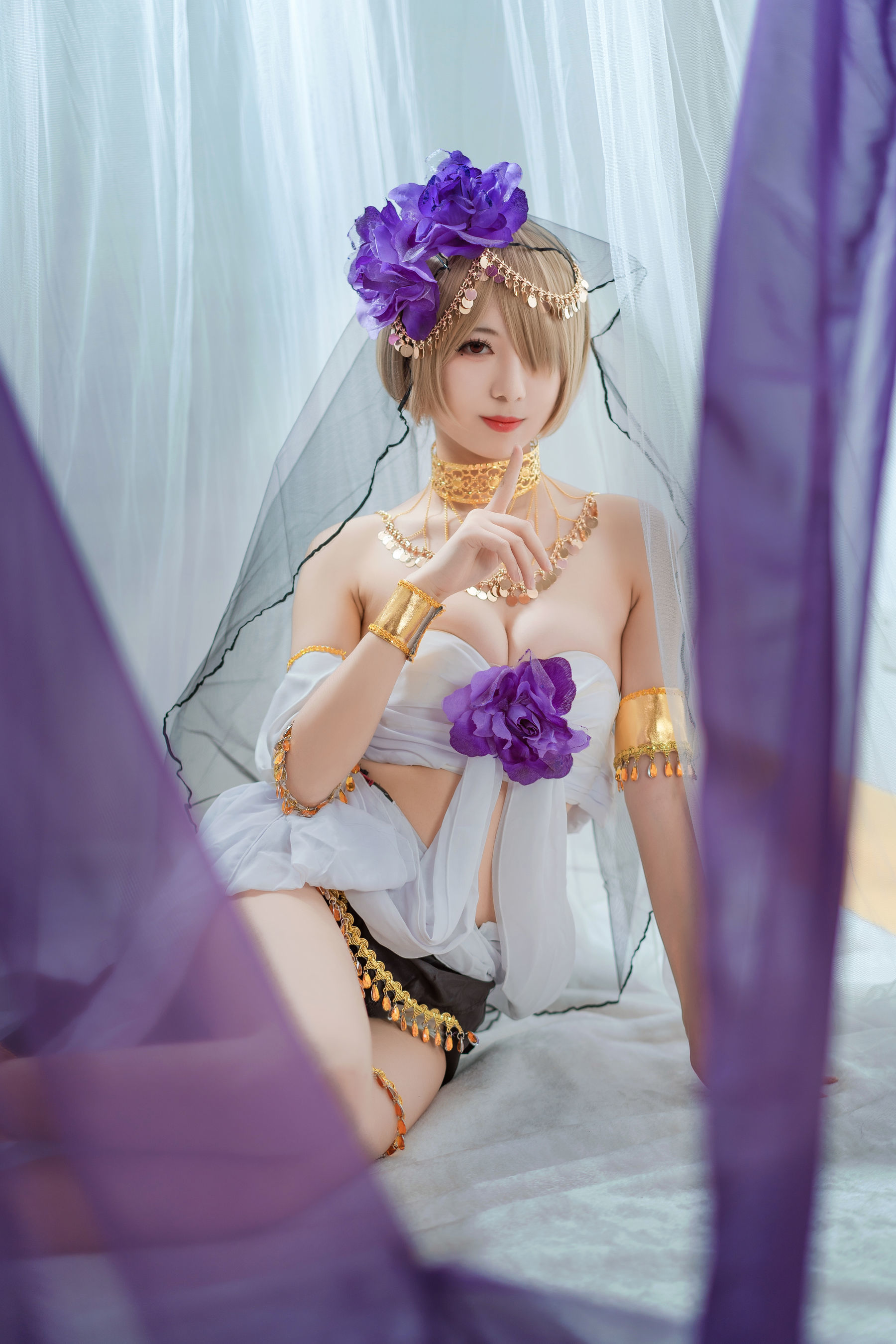 小姐姐弥音音ww 舞娘 Cosplay-第3张