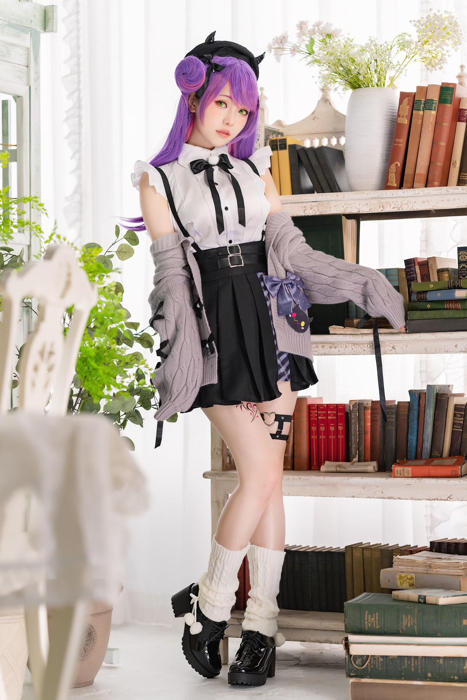 Ely_eee(ElyEE子) – Towa Tokoyami Cosplay-第3张