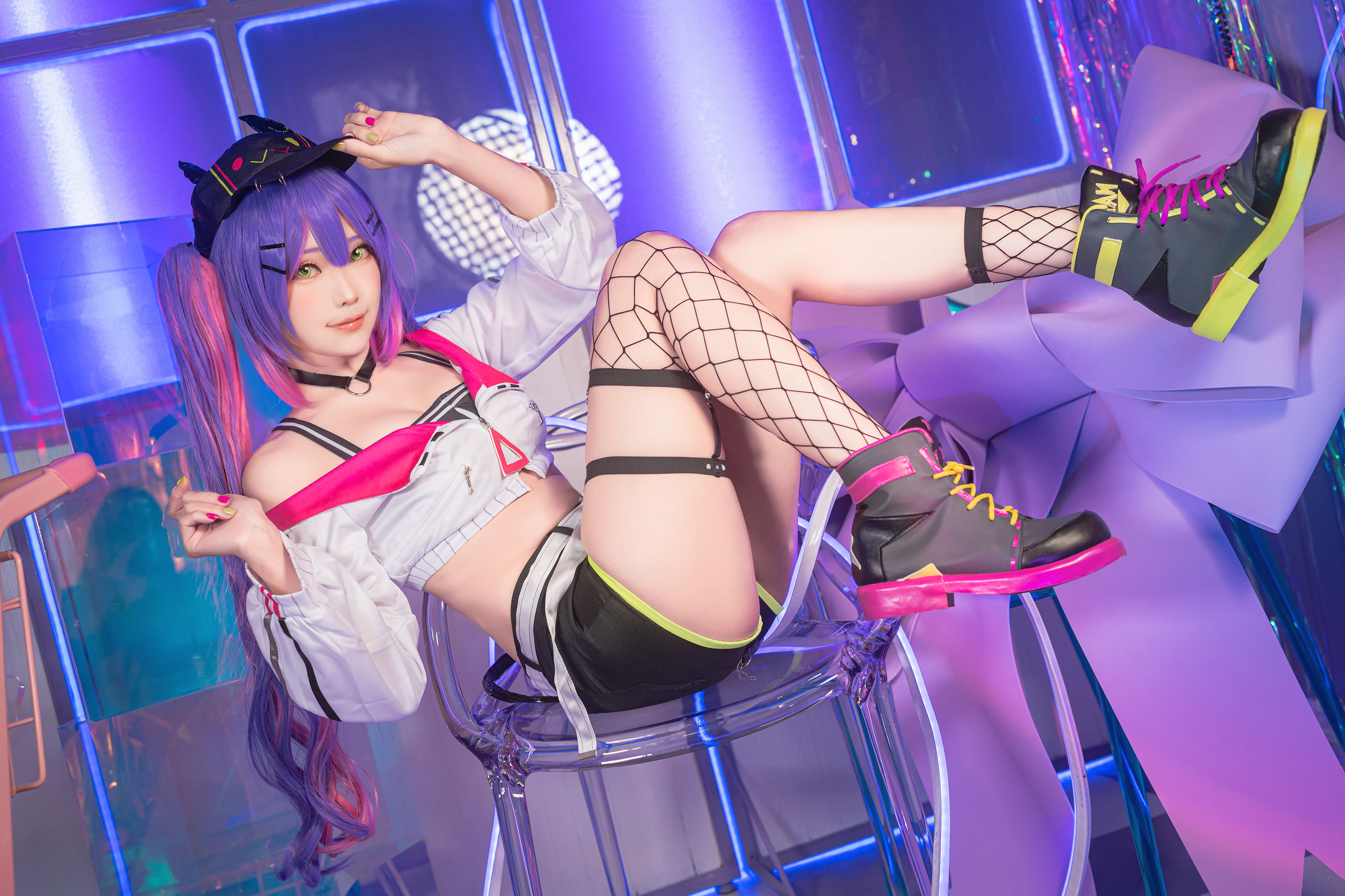 Ely_eee(ElyEE子) – Towa Tokoyami Cosplay-第4张