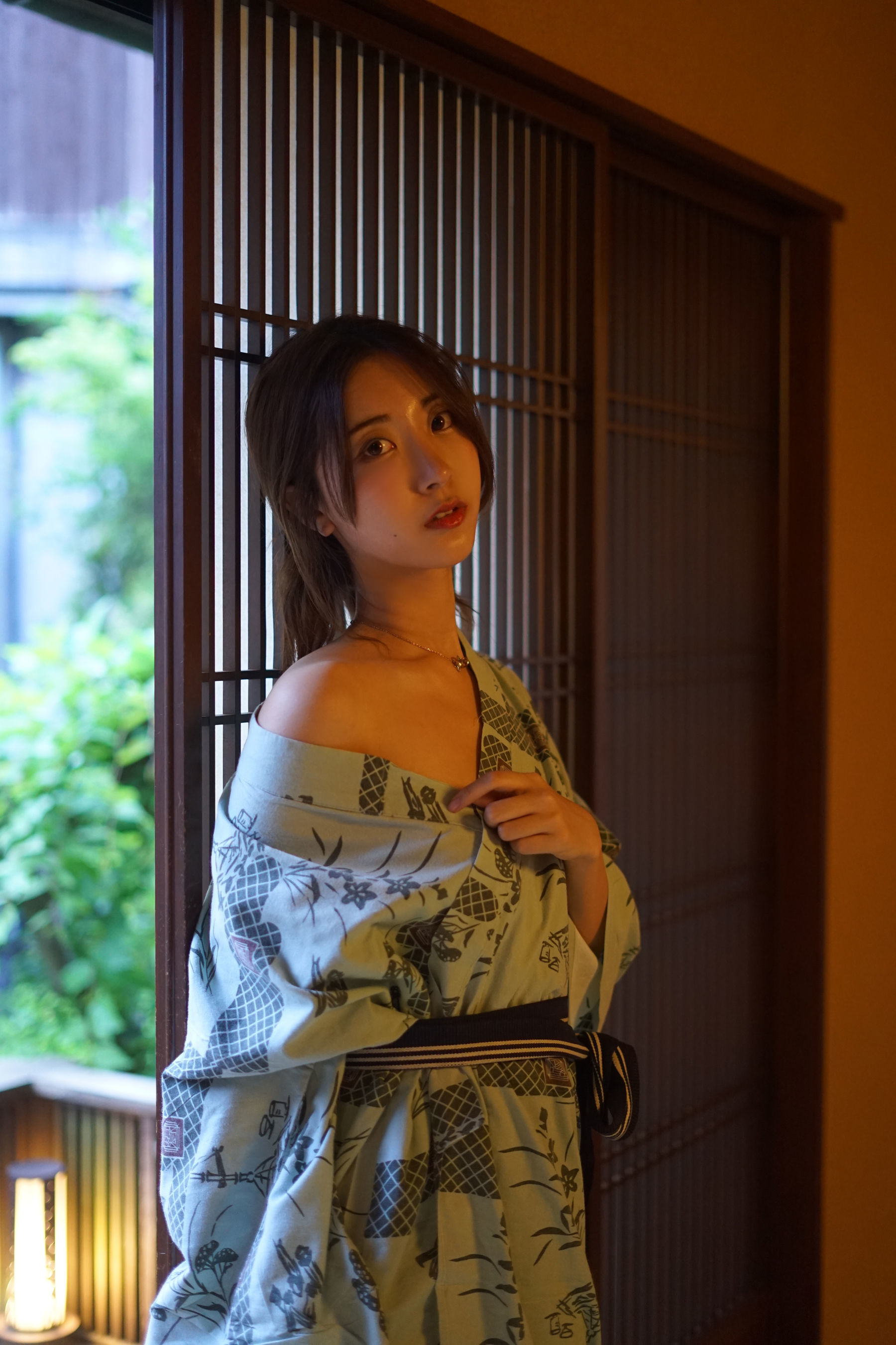 人气Coser黑川 温泉浴衣 Cosplay-第3张