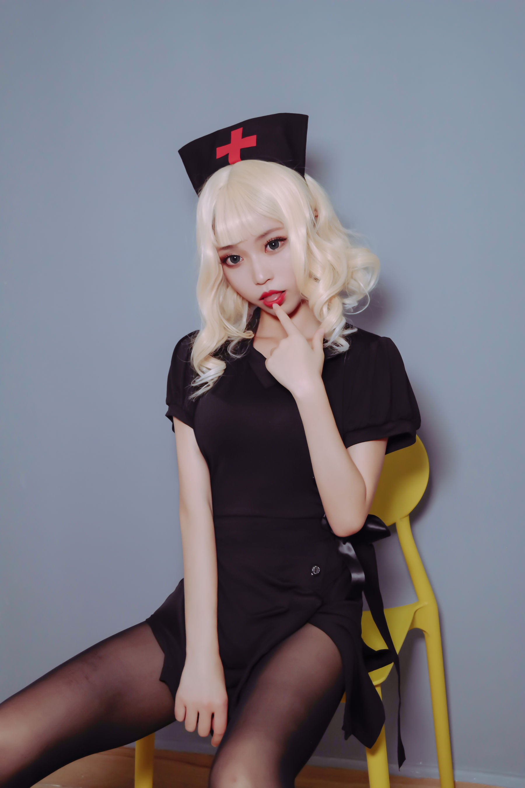 萌妹白易子教主 – 黑化护士 Cosplay-第24张