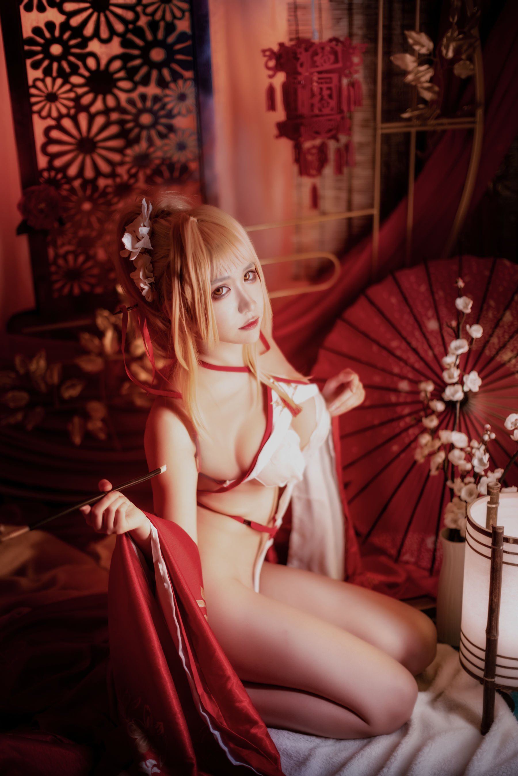 动漫博主阮邑_Fairy – 光荣 凉夜香雪 Cosplay-第1张