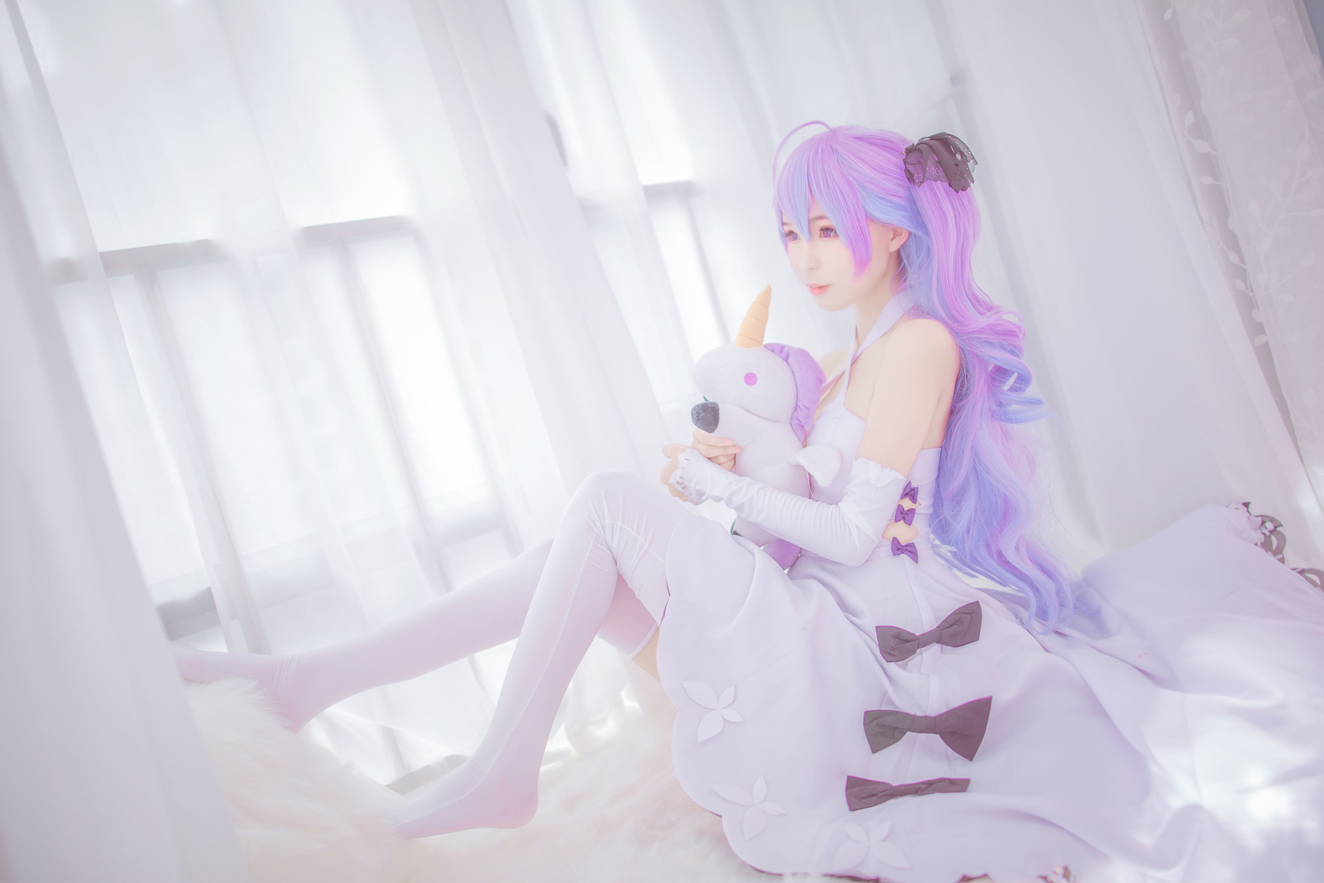 动漫博主北之北 – 碧蓝航线 独角兽 Cosplay-第1张