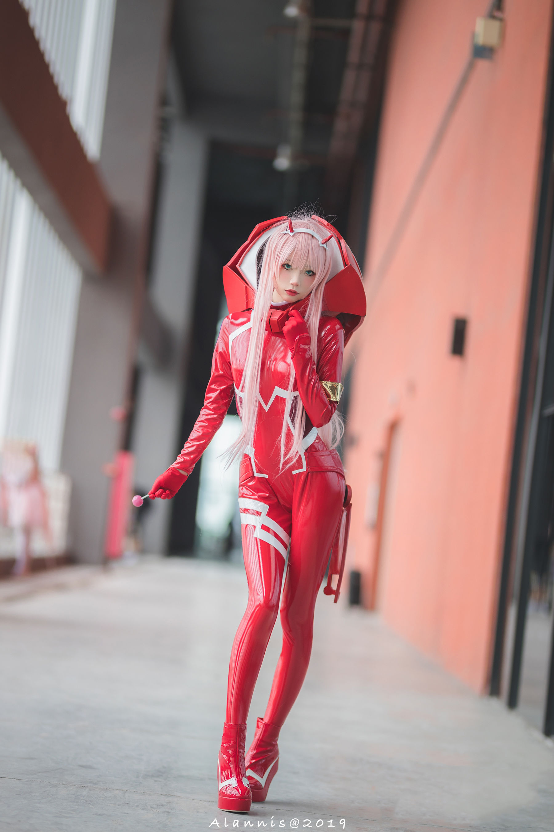 清纯少女五更百鬼 – 达令 Cosplay-第1张