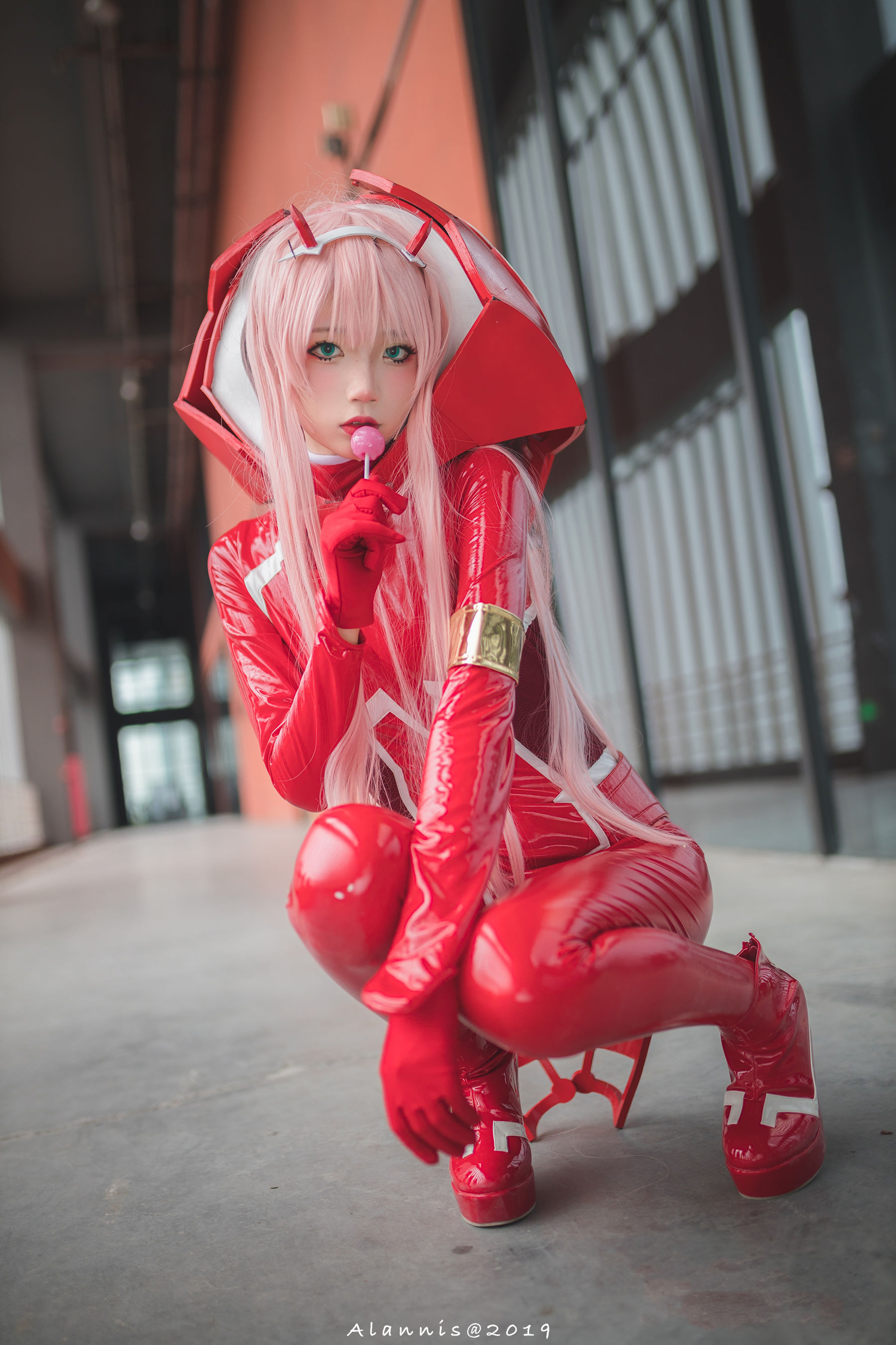 清纯少女五更百鬼 – 达令 Cosplay-第5张