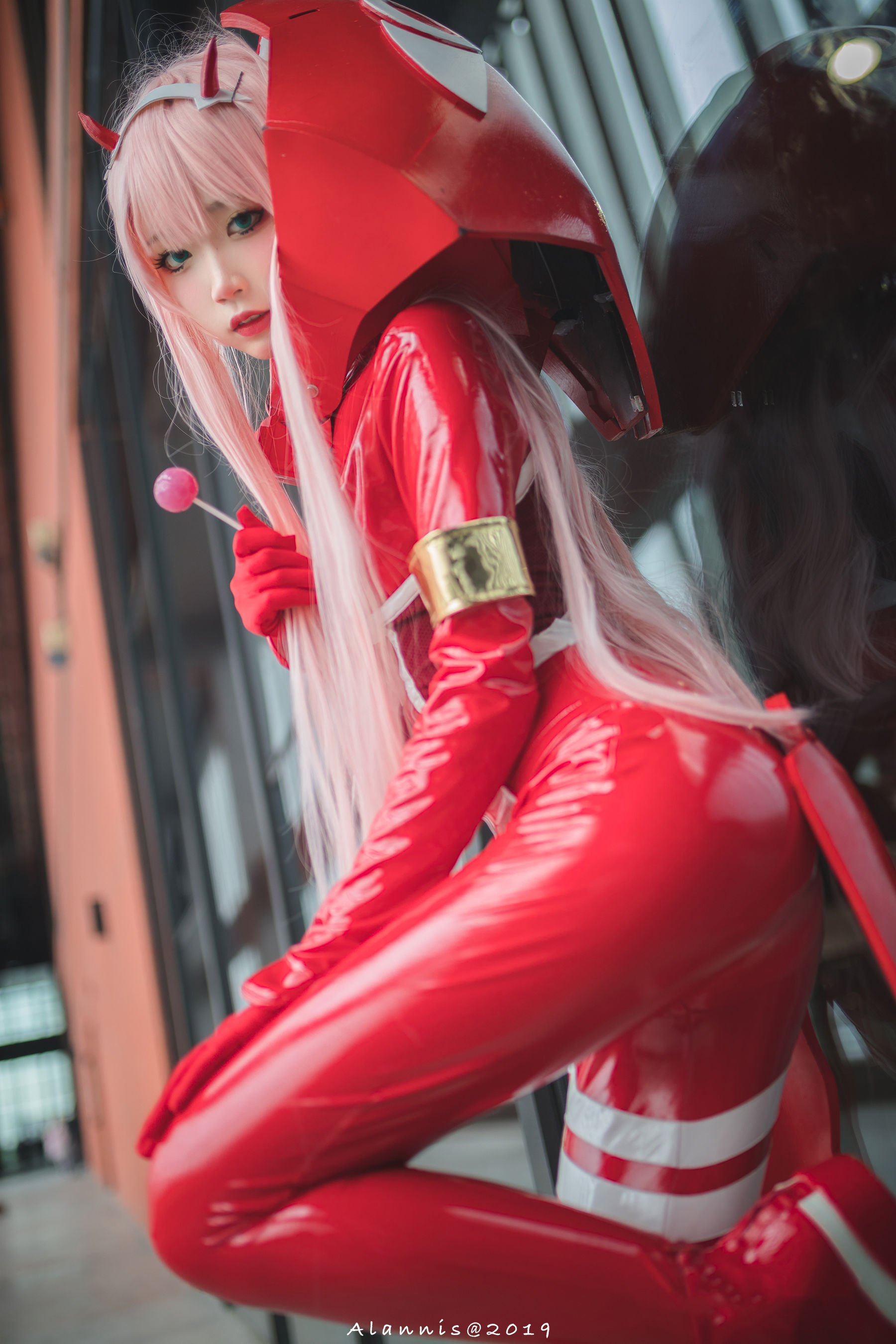 清纯少女五更百鬼 – 达令 Cosplay-第9张