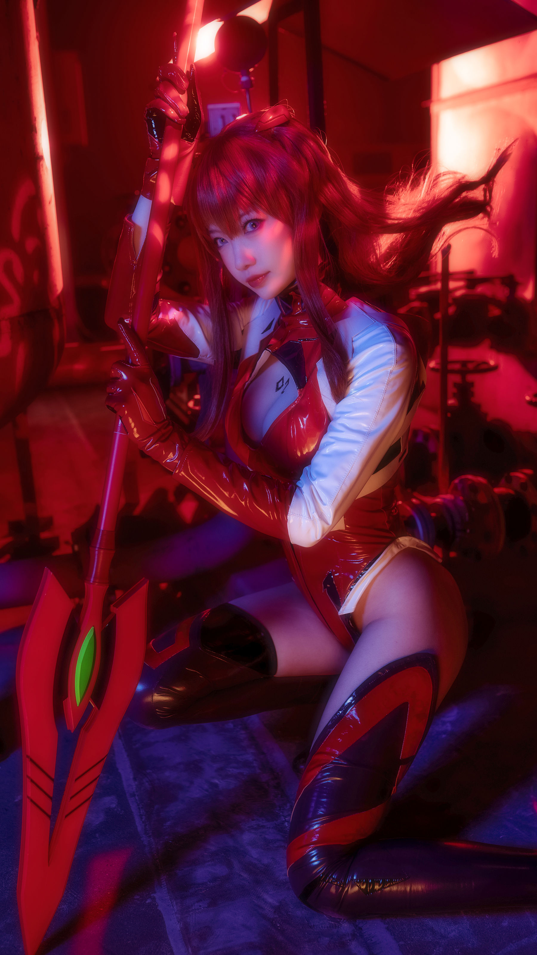 大胸萌妹妖少you1 – 明日香 Cosplay-第2张