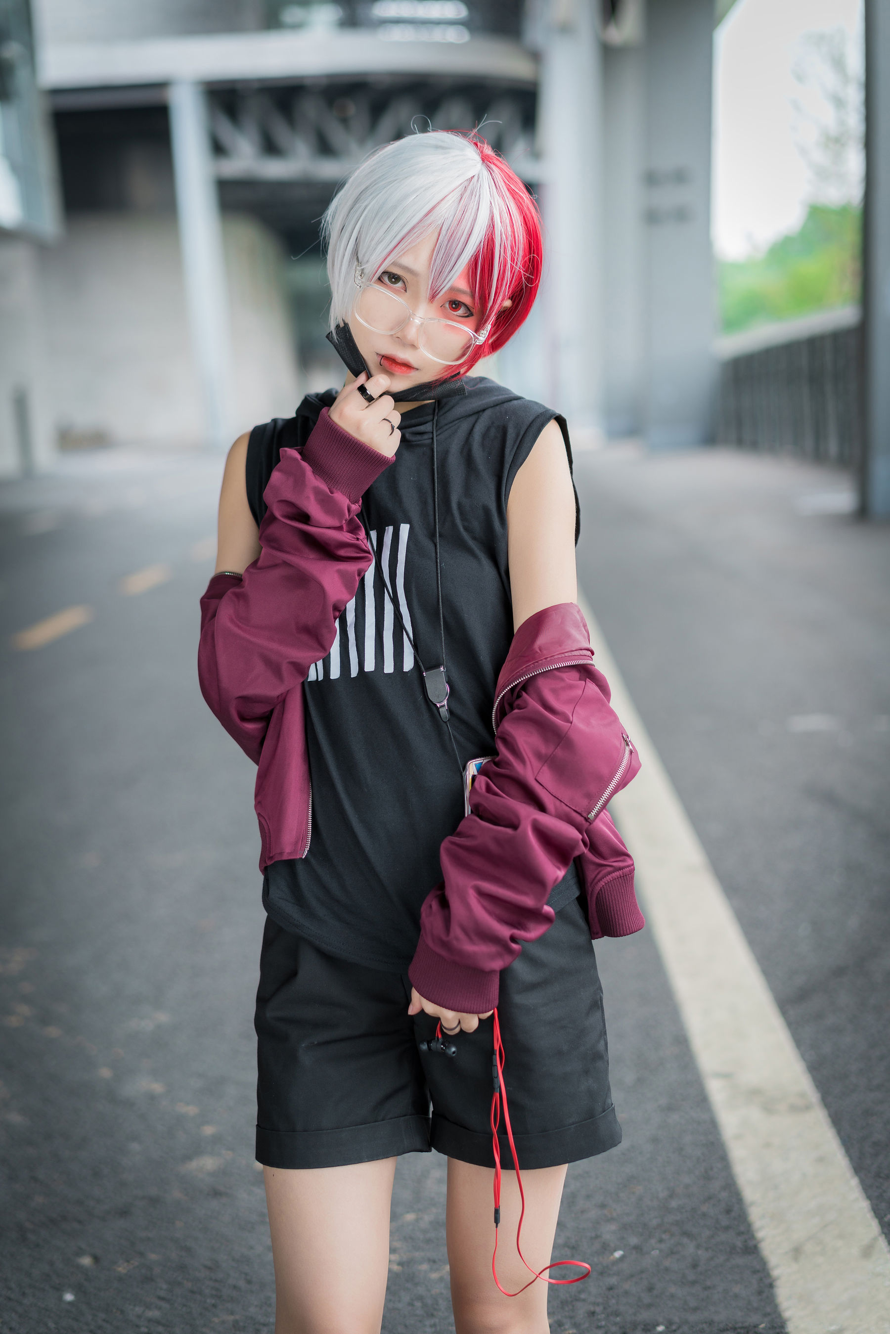 清纯少女五更百鬼 – 场照 Cosplay-第3张